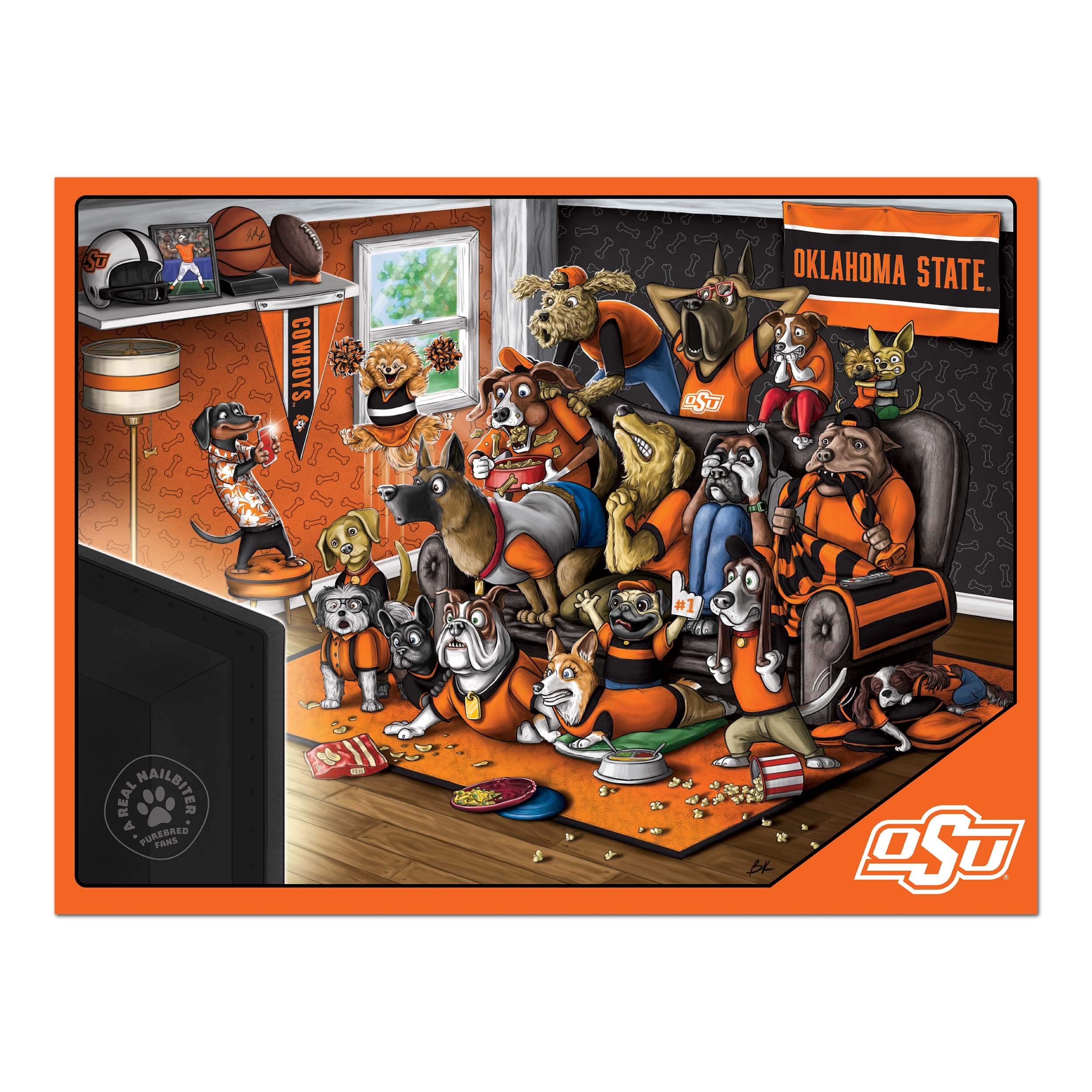 YouTheFan NCAA College Sports Fan Puzzle - 500 Piece Jigsaw Puzzle for Adults & Teens - Perfect for Game Day, Parties & Family Bonding