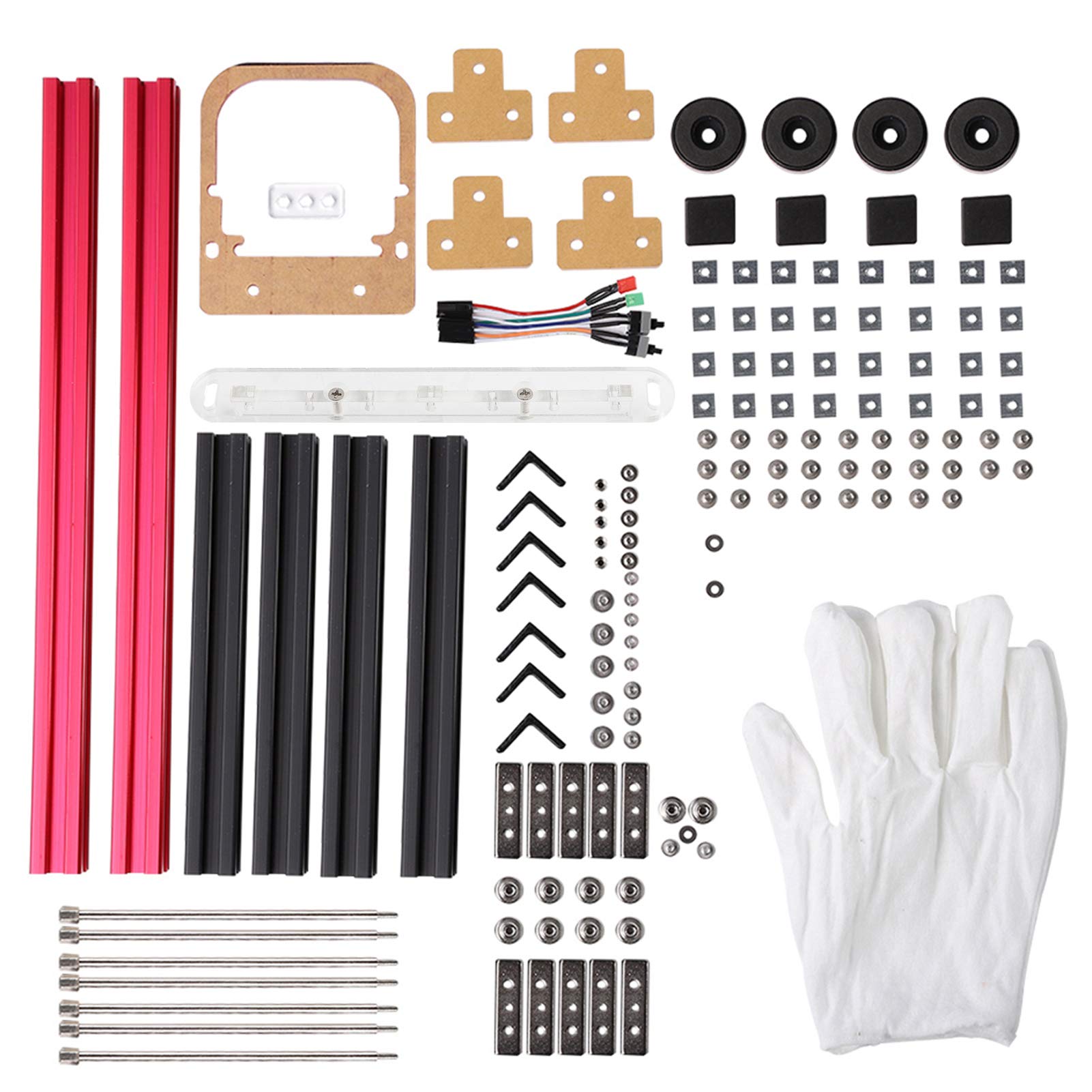 01 ATX Motherboard - Open Frame PC Gaming Case with Heat Dissipation Blocks, DIY Computer Chassis for Custom Builds | Perfect for Gaming Rigs, Workstations & Tech Enthusiasts