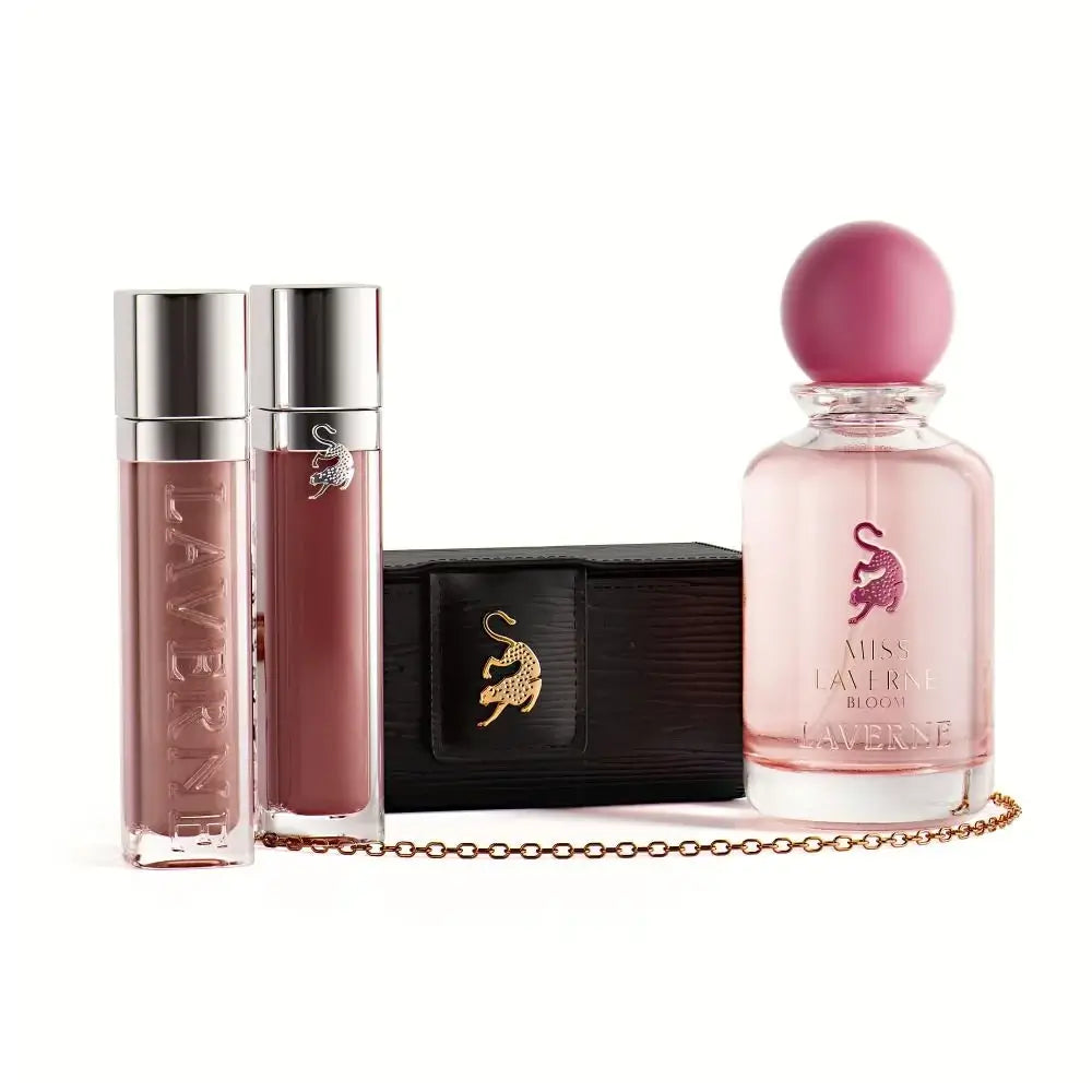 Laverne Beauty Collection Set - 4 Piece Skincare Kit for Glowing Skin | Daily Face Care Routine, Travel Essentials, Gift for Her