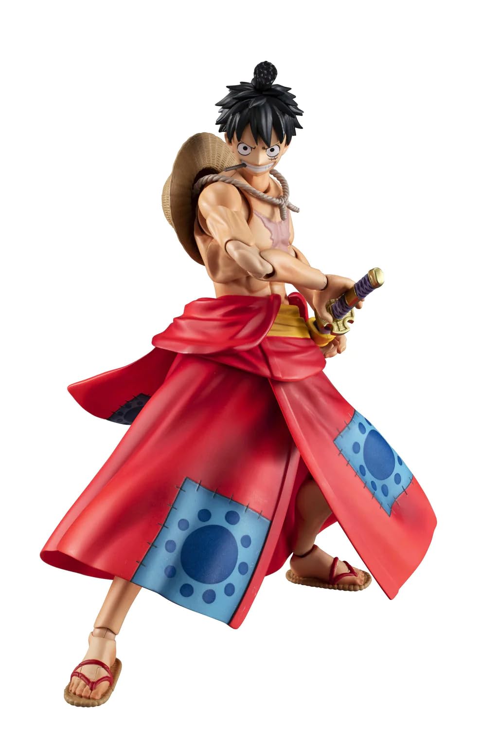 Megahouse One Piece: Luffy Taro Variable Action Hero PVC Figure - Anime Collectible for Display & Gift - Perfect for Fans, Home Decor, and Office Showcase