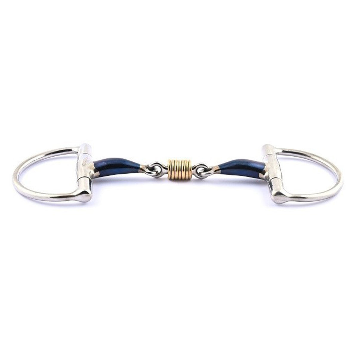 Jump'in Curb Bit D Rings - Stainless Steel Horse Training Bit with D-Ring Cheeks for Western Riding & Dressage | Perfect for Training, Shows & Trail Riding