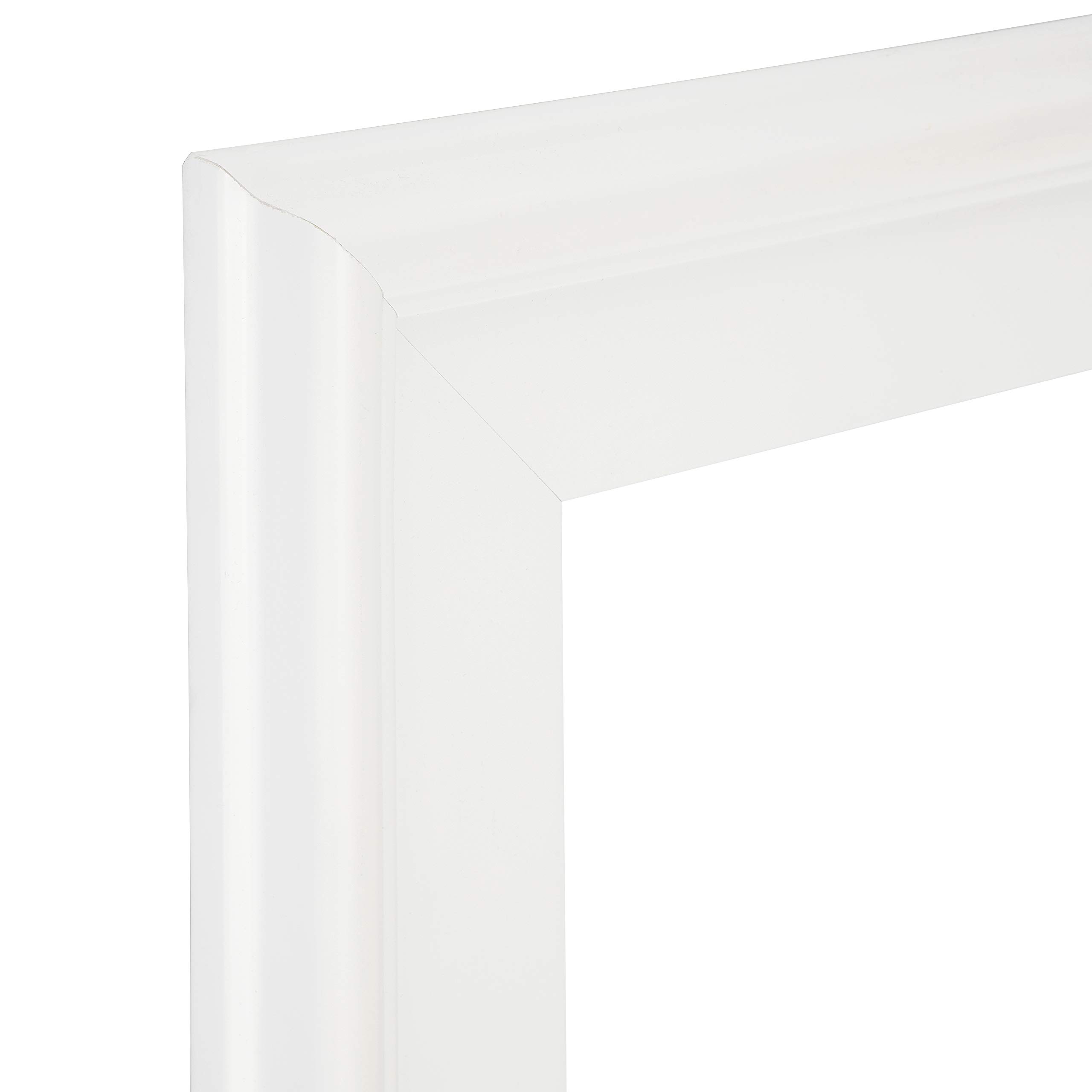 8x10 Plein Air Frame - 3 Inch Wide White Picture Frame Set of 10 - Perfect for Art Displays, Home Decor & Gallery Walls