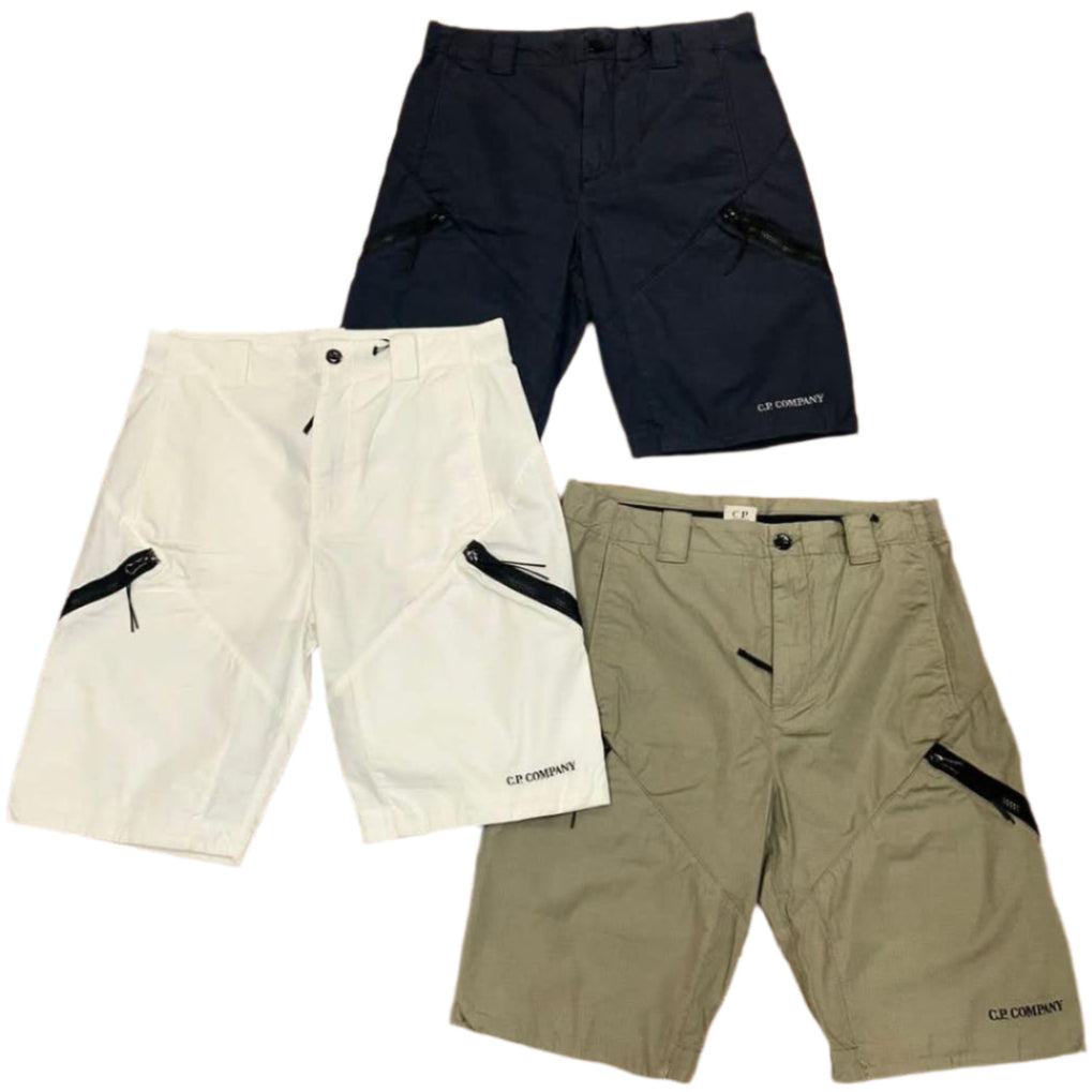 CP Company Rip Stop Cargo Shorts for Men - Durable Military Style Tactical Shorts with Multiple Pockets | Perfect for Outdoor Adventures, Hiking & Casual Wear