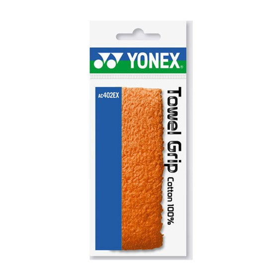 Yonex AC402EX Tennis Badminton Towel Grip - Sweat Absorbent Non-Slip Overgrip for Rackets - Perfect for Hot Weather Play & Intense Matches