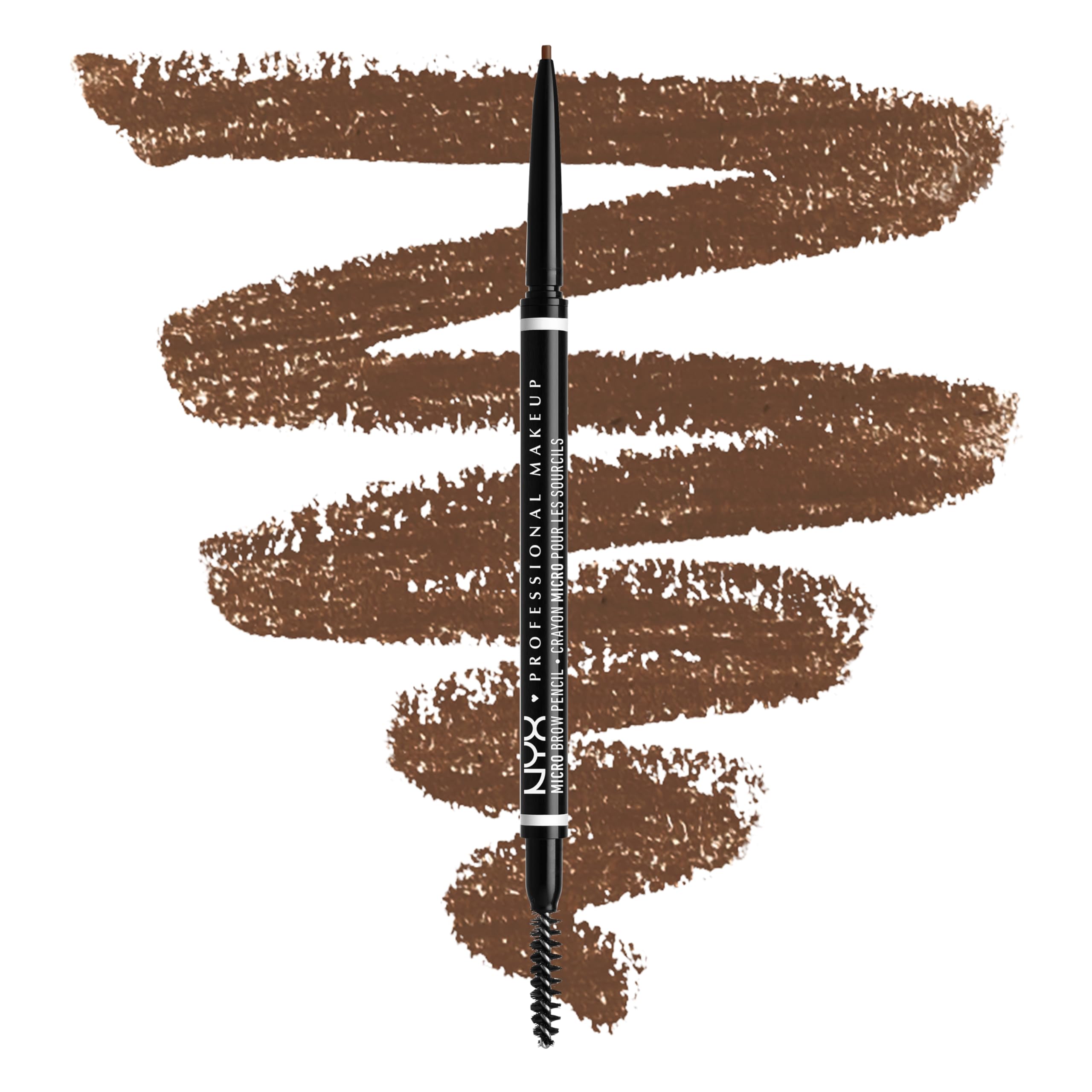 NYX PROFESSIONAL MAKEUP Micro Brow Pencil - Ultra-Precise Eyebrow Pencil for Defined Brows (Chocolate) | Waterproof, Long-Lasting Formula for Daily Use & Special Occasions