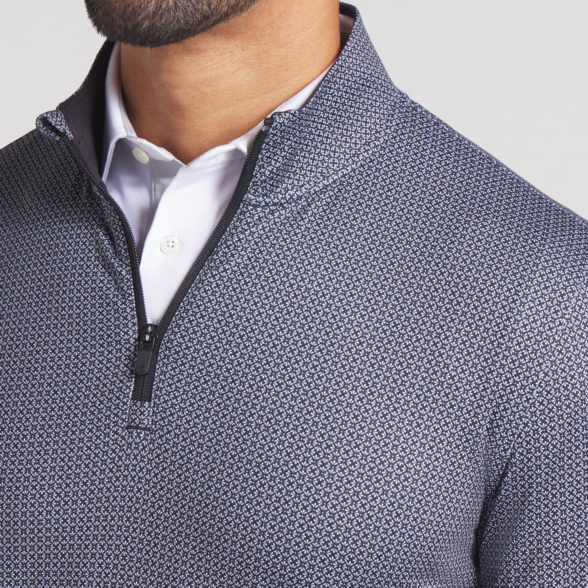 Pure 2.0 Tile Golf 1/4 Zip Pullover - Lightweight Performance Golf Shirt for Men - Perfect for Golfing, Casual Wear & Outdoor Activities
