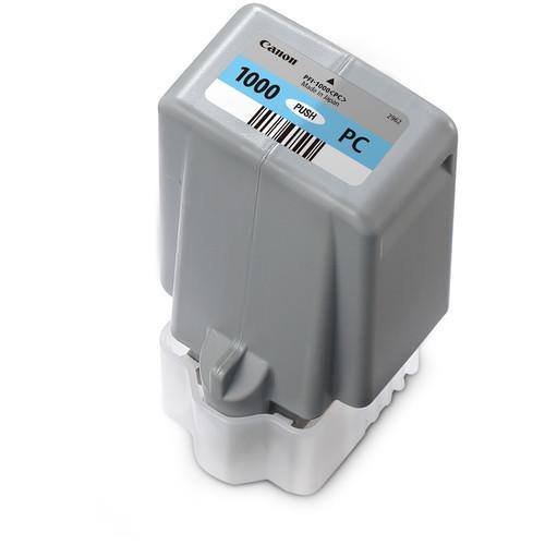 Canon PFI 1000 PC LUCIA PRO Photo Cyan Ink Tank (80ml) - High-Quality Printer Ink for Professional Photo Printing, Ideal for Canon PRO-1000, PRO-2000, and PRO-4000 Printers - Perfect for Photography Studios, Art Prints, and Fine Art Reproduction