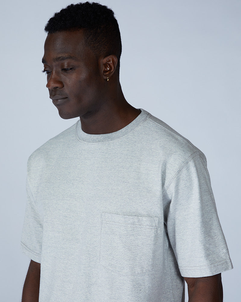 Eco-Friendly Recycled Cotton Heavyweight T-Shirt for Men & Women - Sustainable Casual Wear for Everyday Comfort & Outdoor Activities