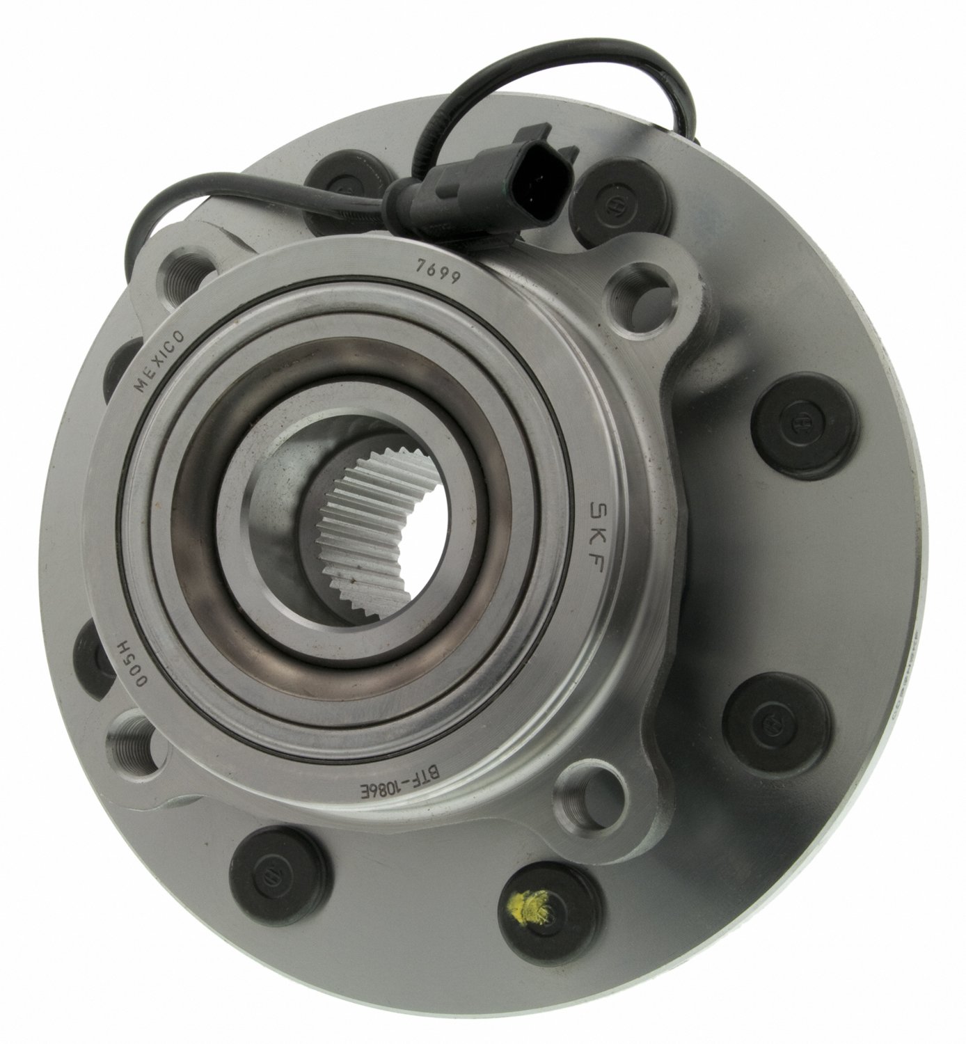MOOG 515101 Wheel Bearing and Hub Assembly Replacement for 2003-2018 Dodge Ram 2500 3500 - Front Driver & Passenger Side - Heavy Duty Truck Parts for Off-Road & Towing