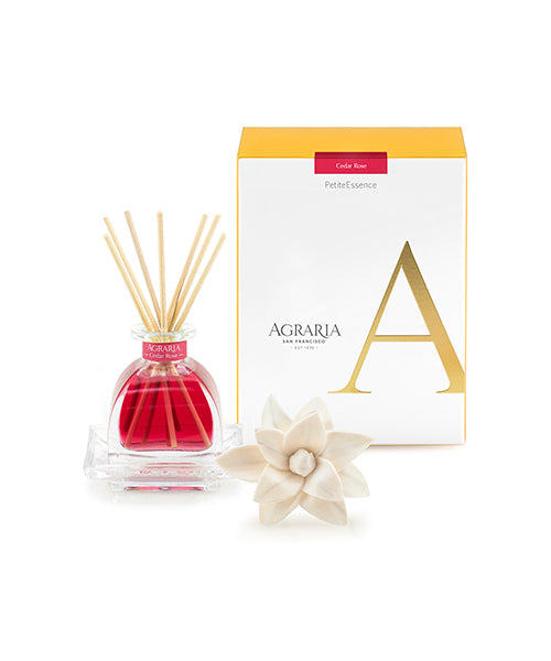 Premium Cedar Rose Essential Oil Diffuser Combo Set - Aromatherapy for Home, Office & Spa - Relaxation & Stress Relief