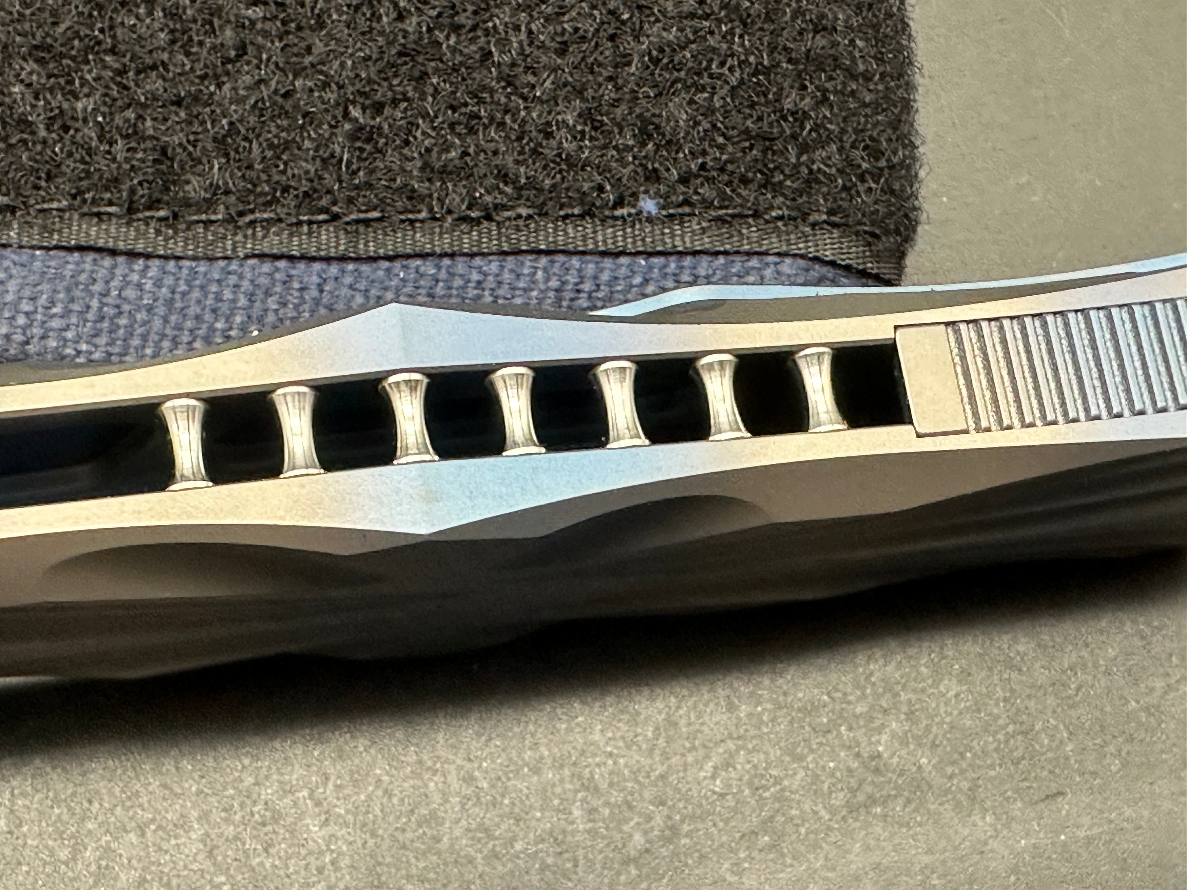 Kevin John T Series Titanium Folding Knife with M390 Steel Blade - EDC, Outdoor Camping, Hunting & Survival Gear
