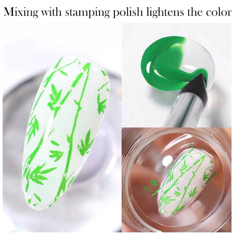 BORN PRETTY 10ml Stamping Mixing Oil for Nail Art - Perfect for DIY Nail Designs and Professional Salon Use