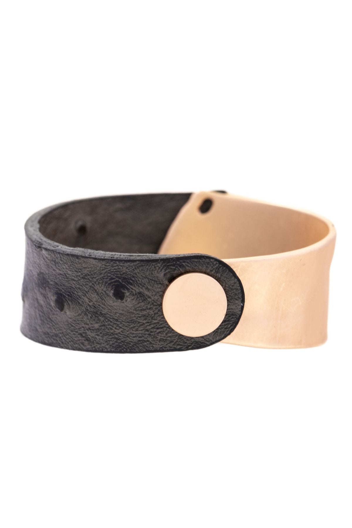 Wild Ways Stainless Steel Leather Bracelet for Men - Adjustable Biker Cuff with Engraved Design - Perfect for Motorcycle Riders & Outdoor Adventures