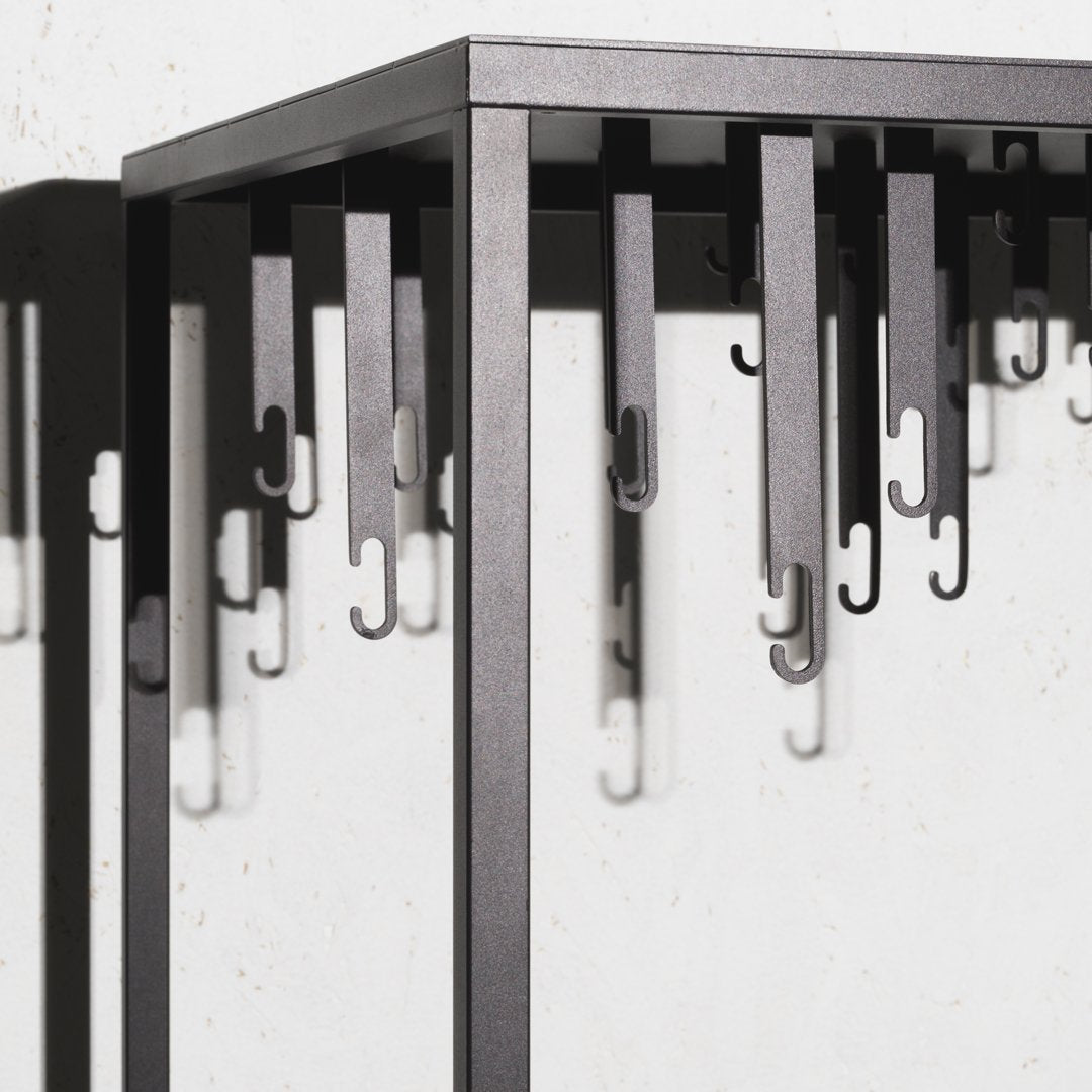 Atelier Floor Hanger - Heavy Duty Garment Rack with Wheels for Clothes Storage and Organization | Perfect for Home Closet, Retail Store Display, and Fashion Studio