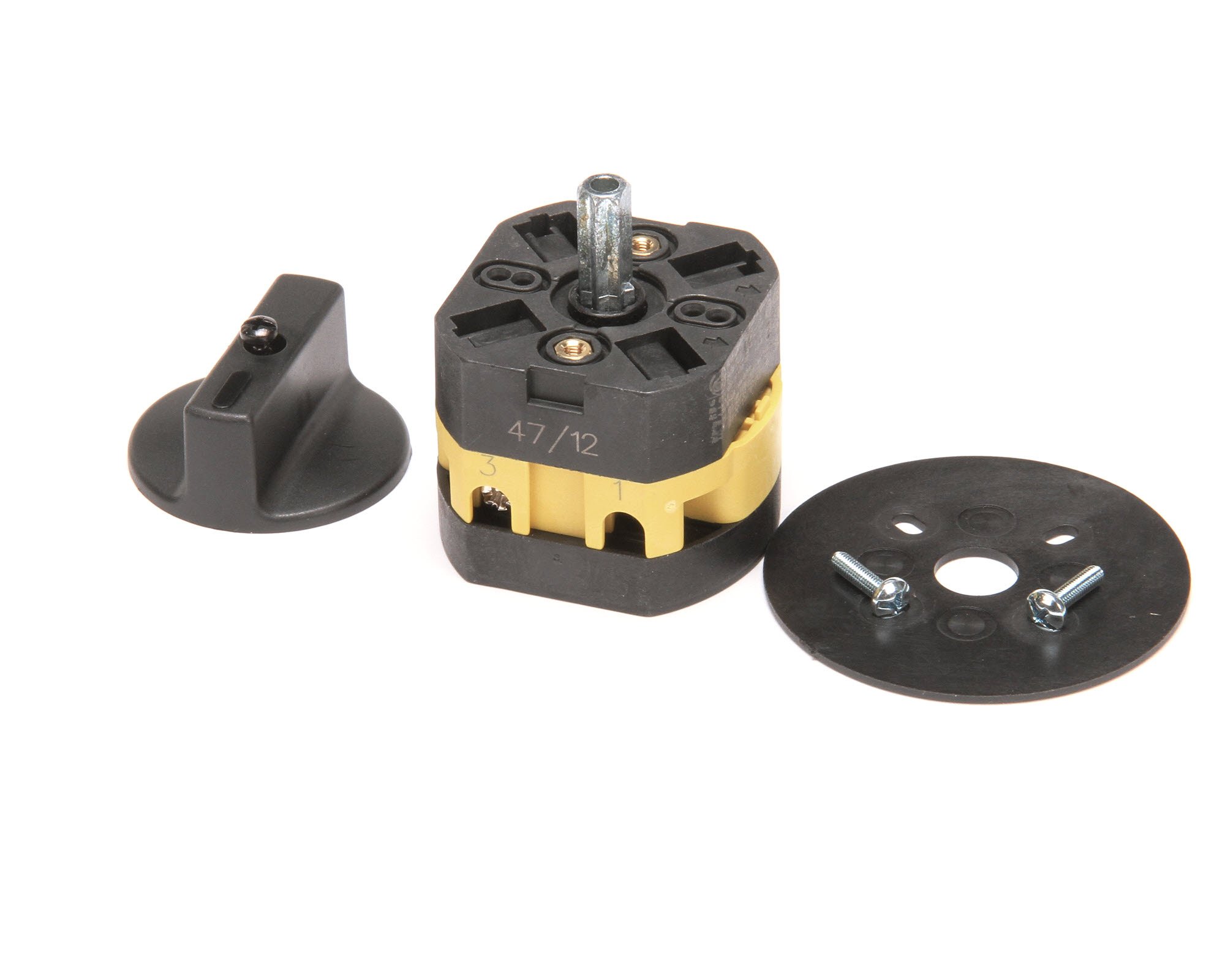 Berkel 01-40827A-03902 Rotary Complete Switch - Heavy Duty Electrical Switch for Industrial Equipment & Machinery | Perfect for Control Panels, Automation Systems & Power Tools