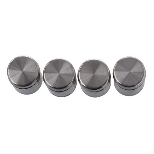 Stainless Steel Glass/Mirror/Nail Spacer Screws - 4 Pack for Secure Mounting & DIY Projects