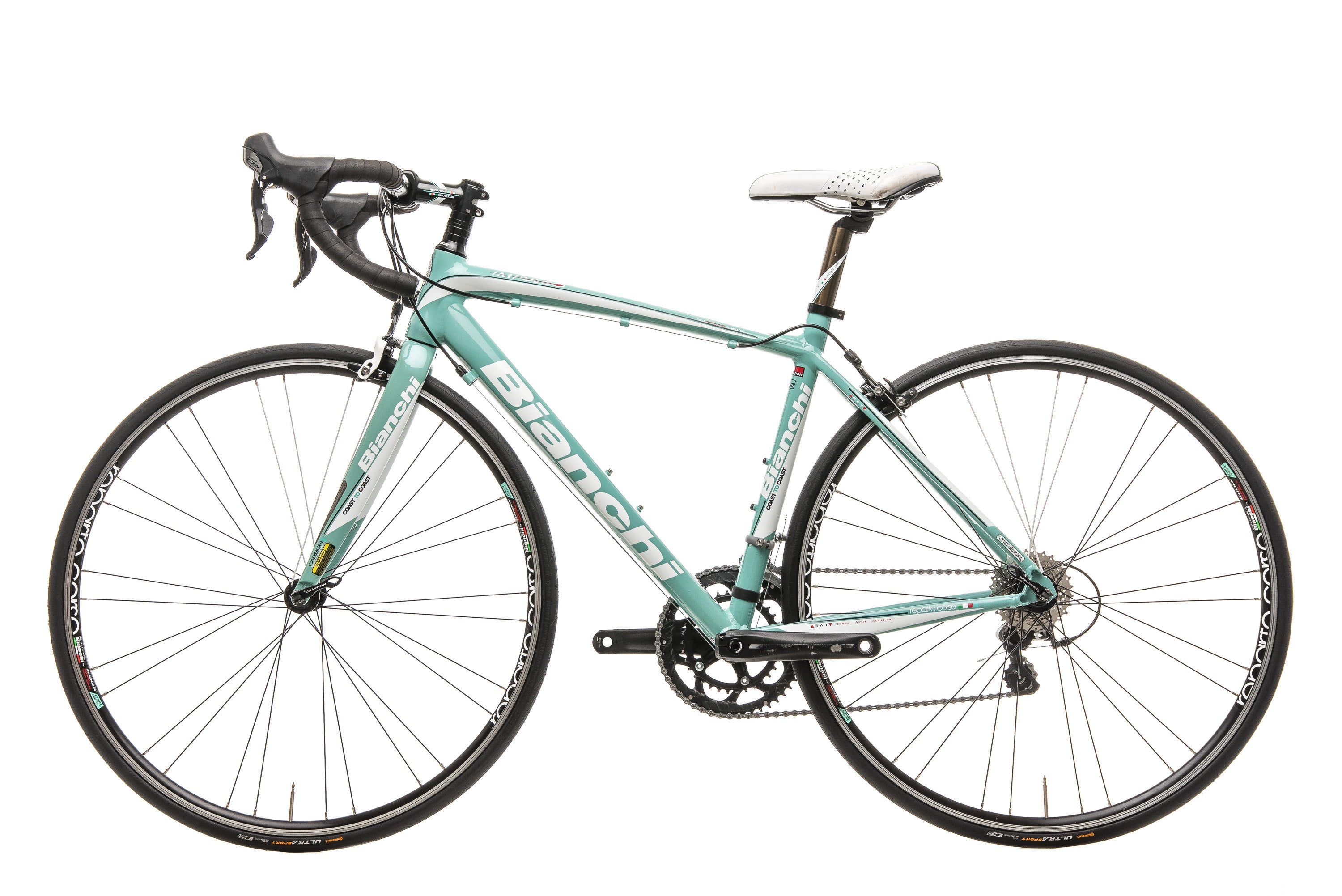 Bianchi Impulso Road Bike 2012 - 50cm Lightweight Aluminum Frame for Speed & Performance | Perfect for Commuting, Racing & Long-Distance Cycling