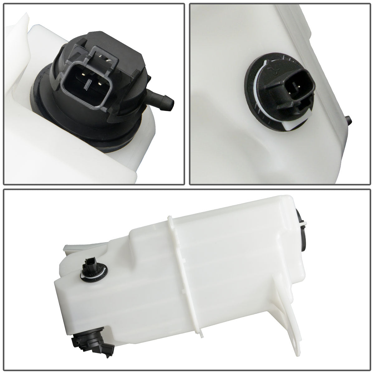 2007-2015 Toyota Tundra Windshield Washer Reservoir Tank with Level Sensor & Pump - OEM Replacement Part for Windshield Cleaning System