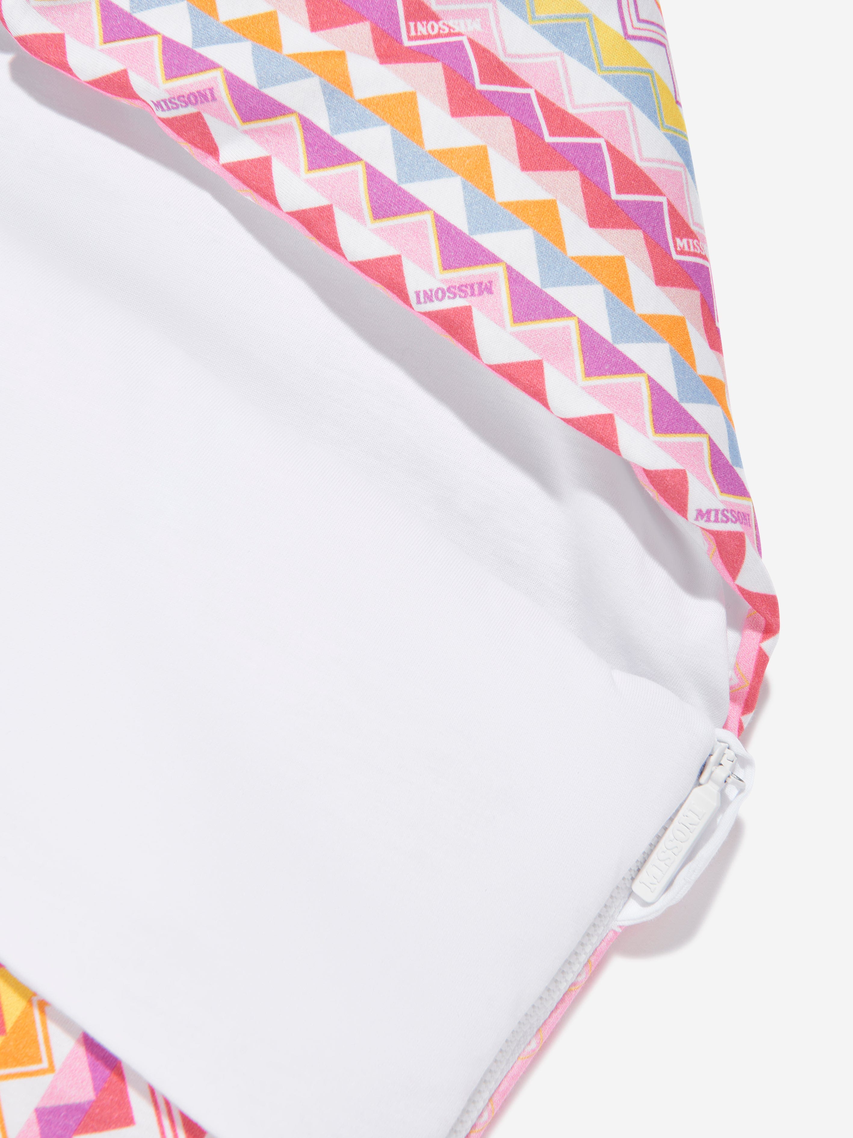Pink Zigzag Baby Girls Nest (77cm) - Soft & Cozy Sleeping Bed for Newborns, Infants & Toddlers - Perfect for Nursery, Daycare & Travel
