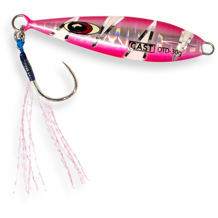 Cast Slow Pitch Jig 30g - Premium Saltwater Fishing Lure for On The Drop Technique - Perfect for Deep Sea, Offshore, and Bottom Fishing