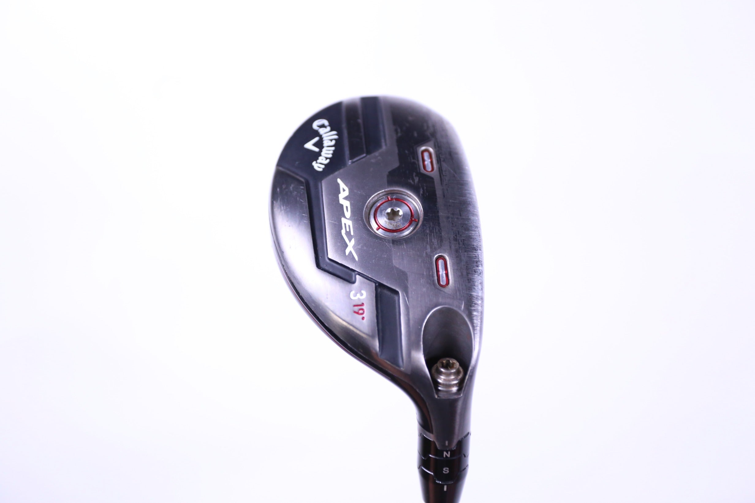 Used Callaway Apex 21 3H Hybrid Golf Club - Right Handed 19° Stiff Flex - Perfect for Mid-Handicap Players on Fairways & Rough