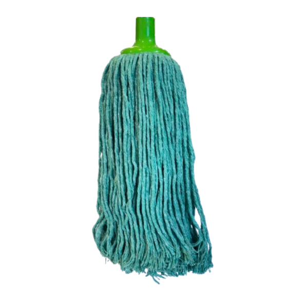 Premium Crystalwhite 400g Cotton Mop Head Refill - Super Absorbent & Durable Replacement Mop Pad for Floors, Tiles & Hardwood - Ideal for Home Cleaning & Commercial Use