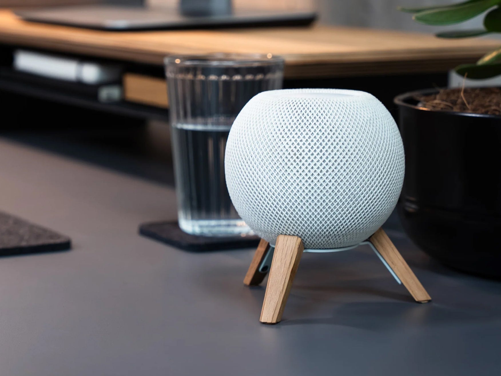 Premium Tripod Stand for Apple HomePod Mini - Adjustable Height, Stable Base - Perfect for Home, Office & Studio Use