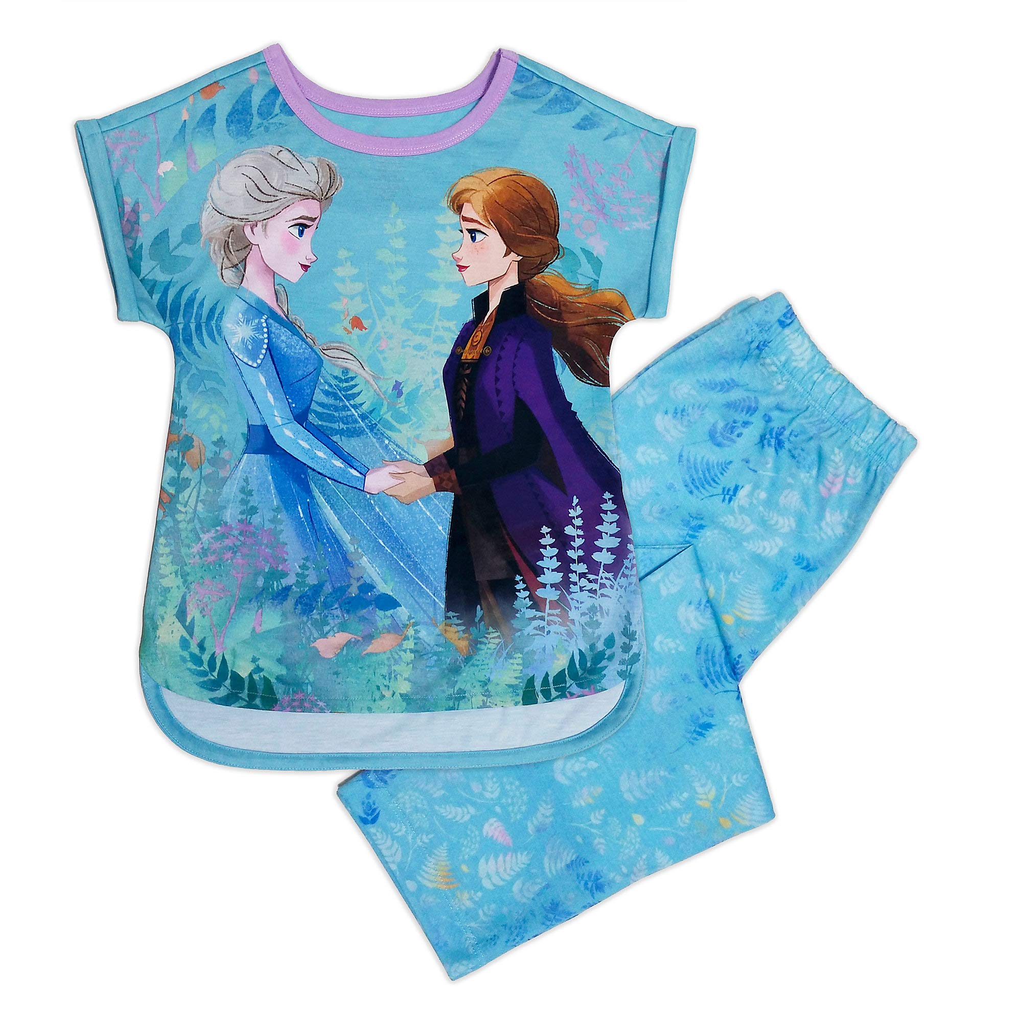 Disney Frozen 2 Anna & Elsa Twin Bedding Set for Girls - Queen Size Comforter, Sheet & Pillowcase - Perfect for Birthday Gifts & Kids Room Decor