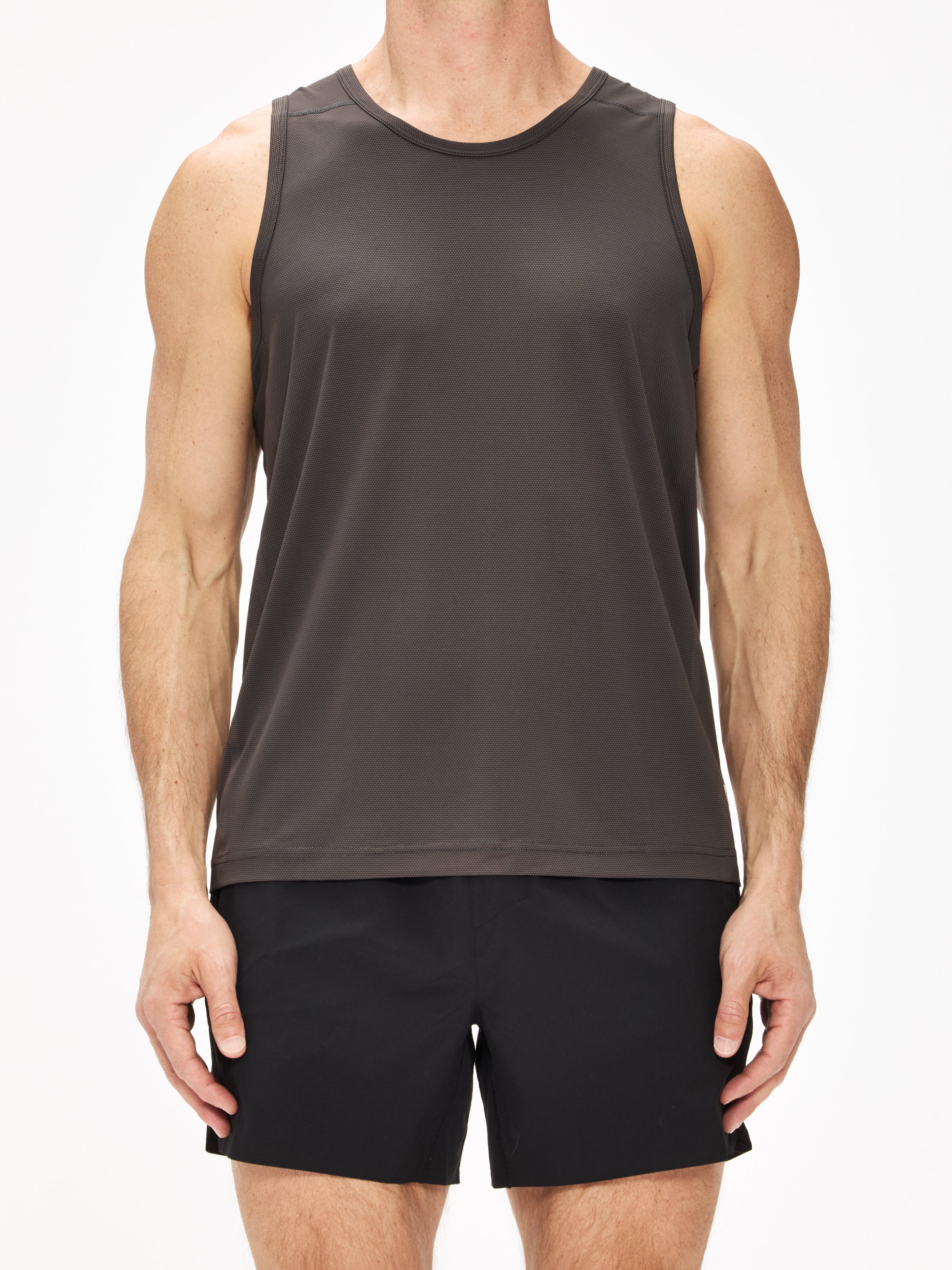 Reigning Champ Lightweight Cordura Training Tank Top for Men - Breathable Workout Shirt for Gym, Running & Outdoor Activities