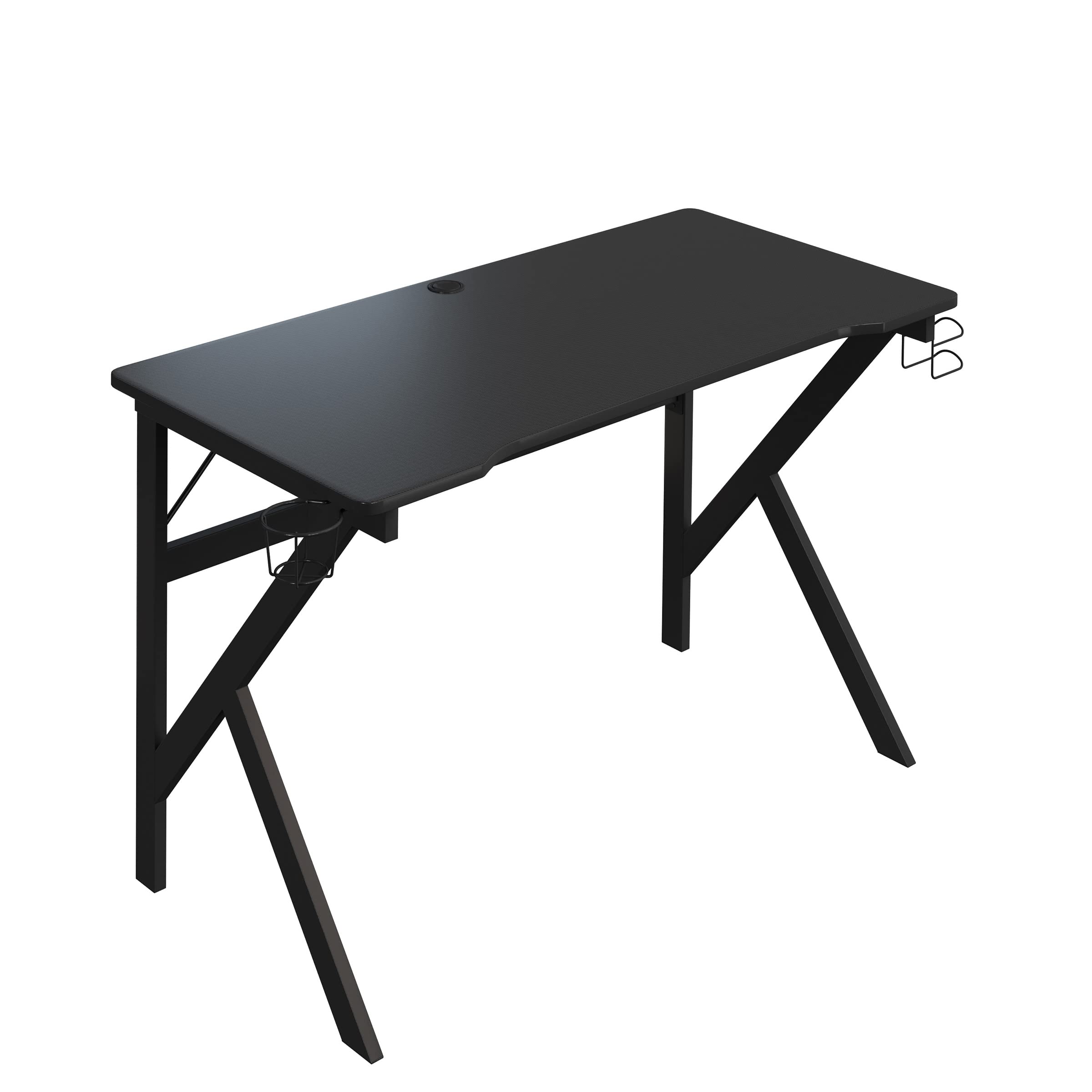 Premium Gaming Desk with Carbon Fiber Texture - 29.75
