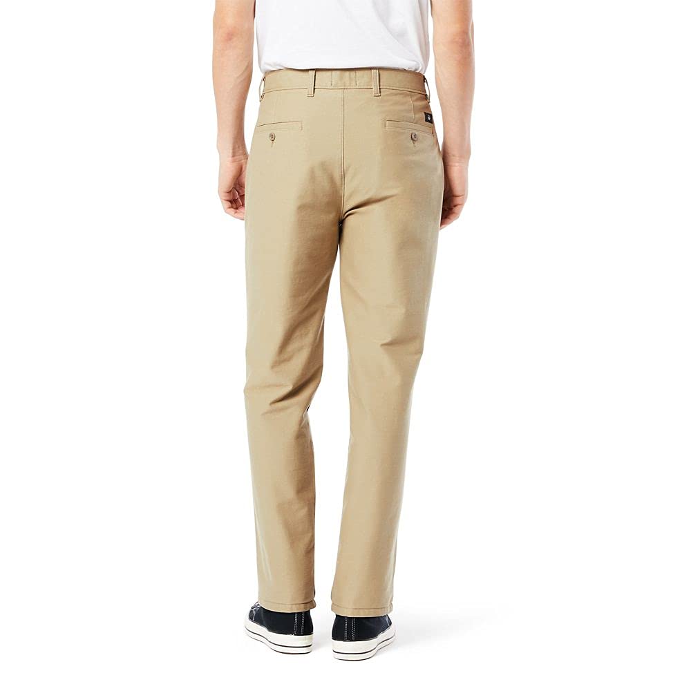 DOCKERS Men's Comfort Knit Chino Straight Fit Smart 360 Stretch Pants - Regular & Big & Tall Sizes - Office Wear, Business Casual & Travel Pants for Men