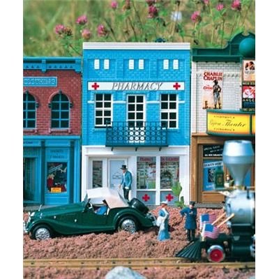 Piko 62207 G Scale Model Train Building Kit - Dr. Goldstein Pharmacy - Perfect for Model Railroad Scenery & Collectors