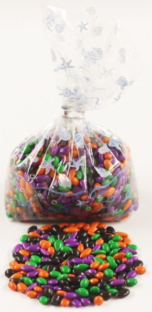Scott's Cakes Halloween Mix Chocolate Covered Sunflower Seeds - 1 Pound Resealable Bag - Perfect for Trick-or-Treating, Party Favors & Snacking