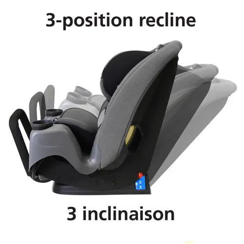 Safety 1st EverFit ARB 3-in-1 Convertible Car Seat for Infants to Toddlers - Stone Terra | Rear-Facing, Forward-Facing & Booster Mode | Safe Travel for Babies & Kids