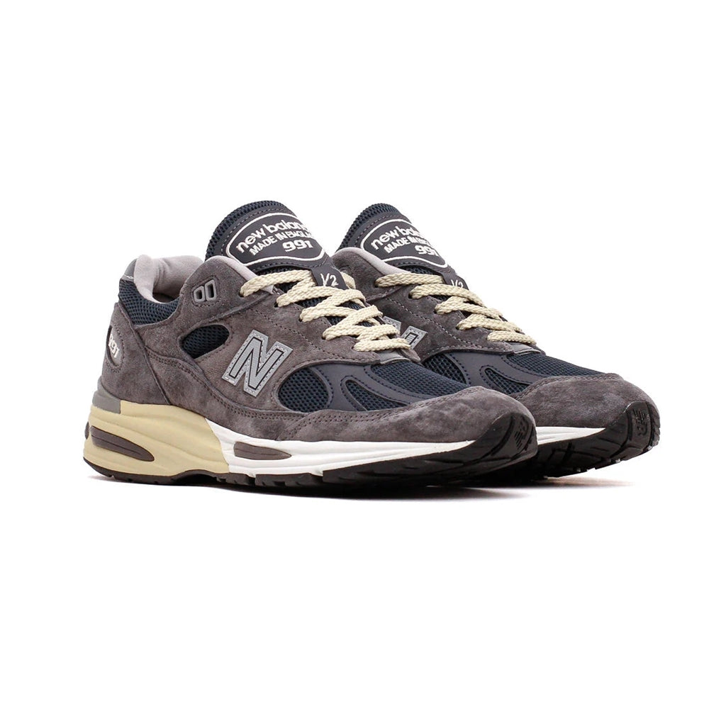 New Balance 991V2 U991GG2 Dark Gull Gray Unisex Running Shoes - Made in UK England - Perfect for Jogging, Gym & Casual Wear