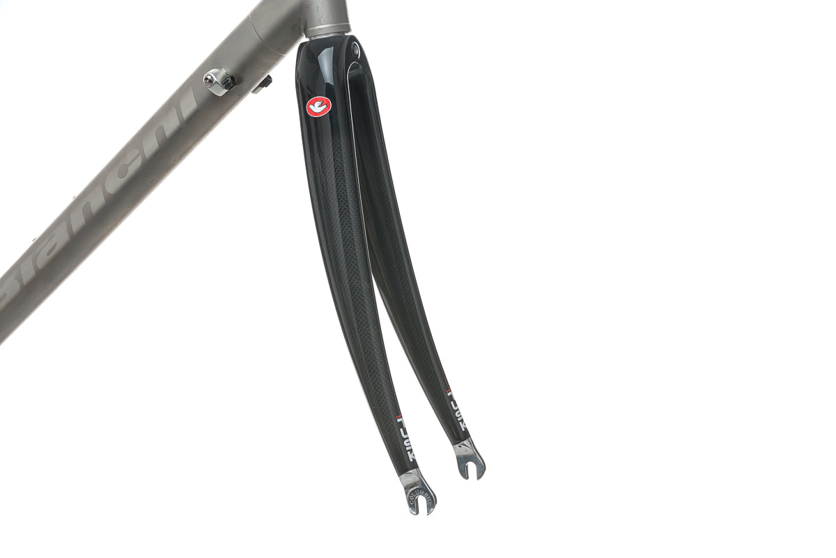Bianchi EV Titanium 49cm Road Bike Frameset 2004 - Lightweight & Durable for Racing & Performance Cycling