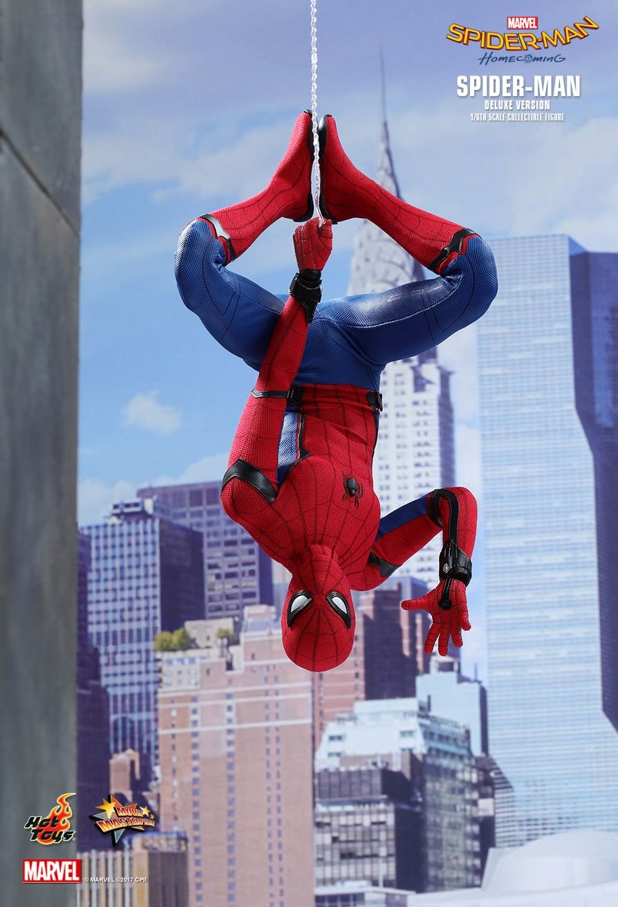 Spider-Man: Homecoming 1/6 Scale Collectible Figure - Movie Masterpiece for Marvel Fans & Collectors | Perfect for Display, Gifts, and Superhero Decor