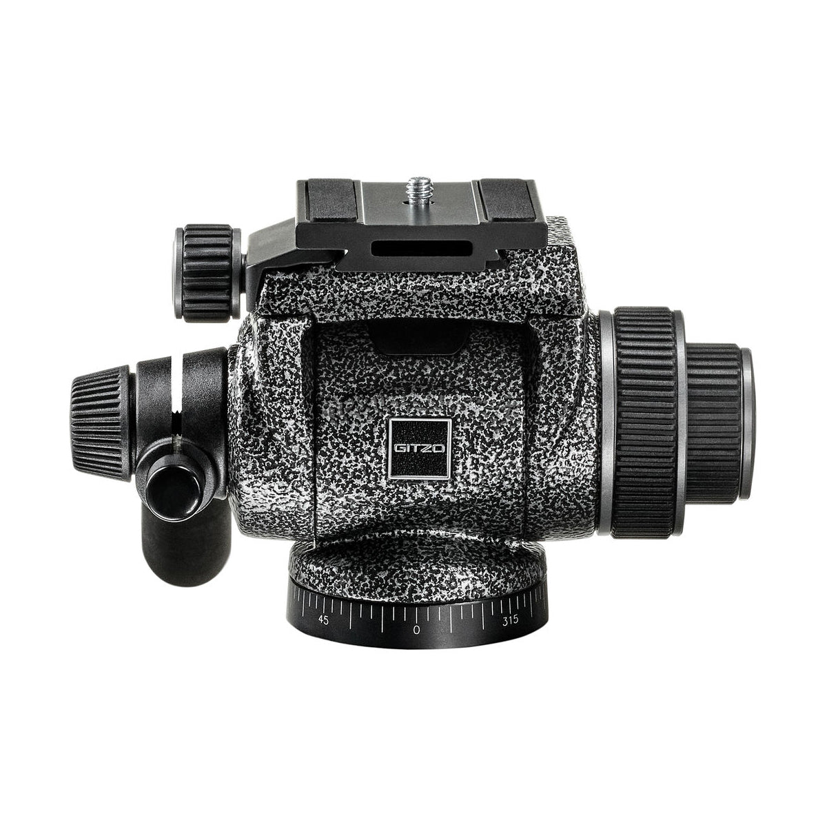 Gitzo 2-Way Fluid Video Head - Professional Tripod Head for Smooth Pan & Tilt Camera Movements - Perfect for Videography, Live Streaming & Outdoor Filming