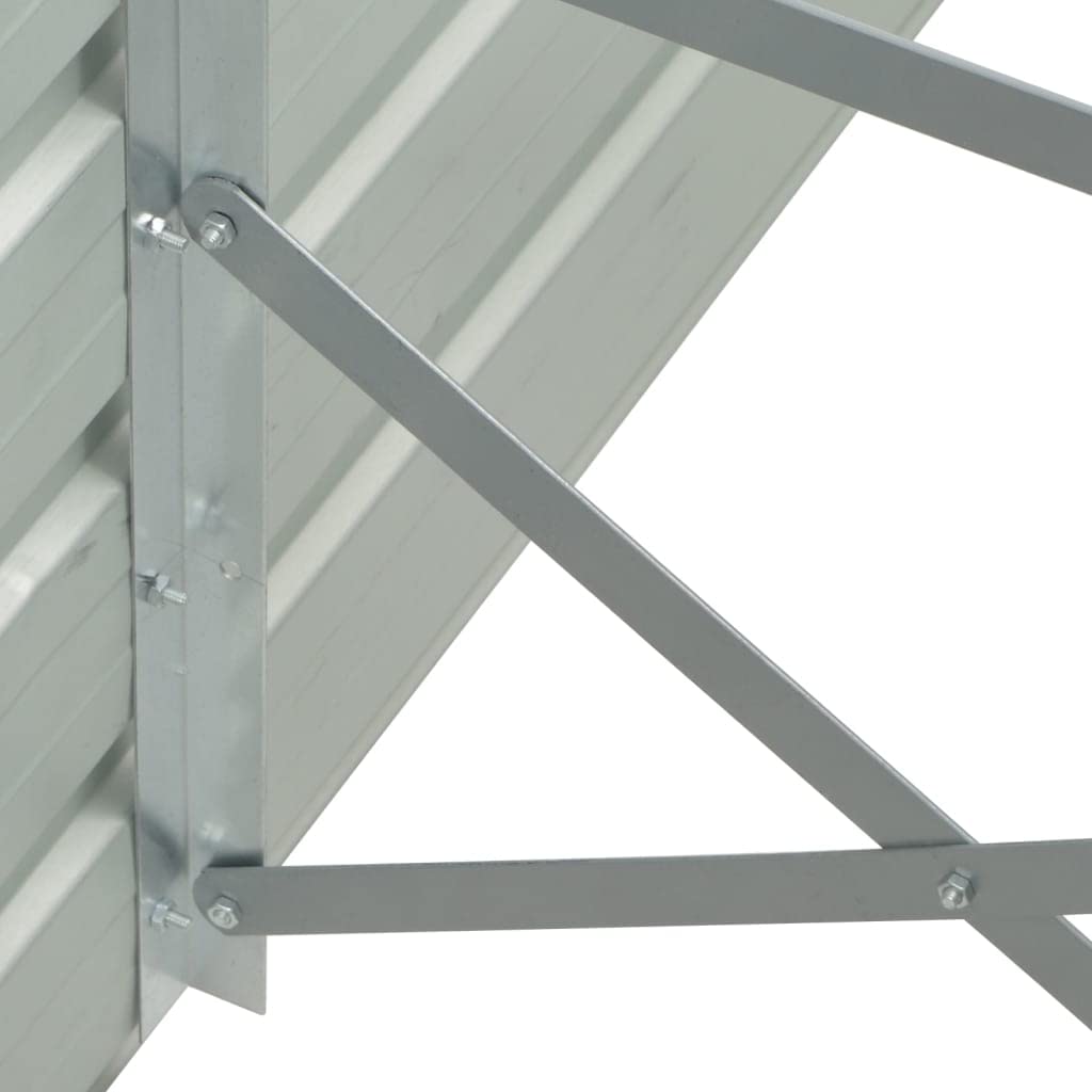Galvanized Steel Raised Garden Bed Planter Box 39.4