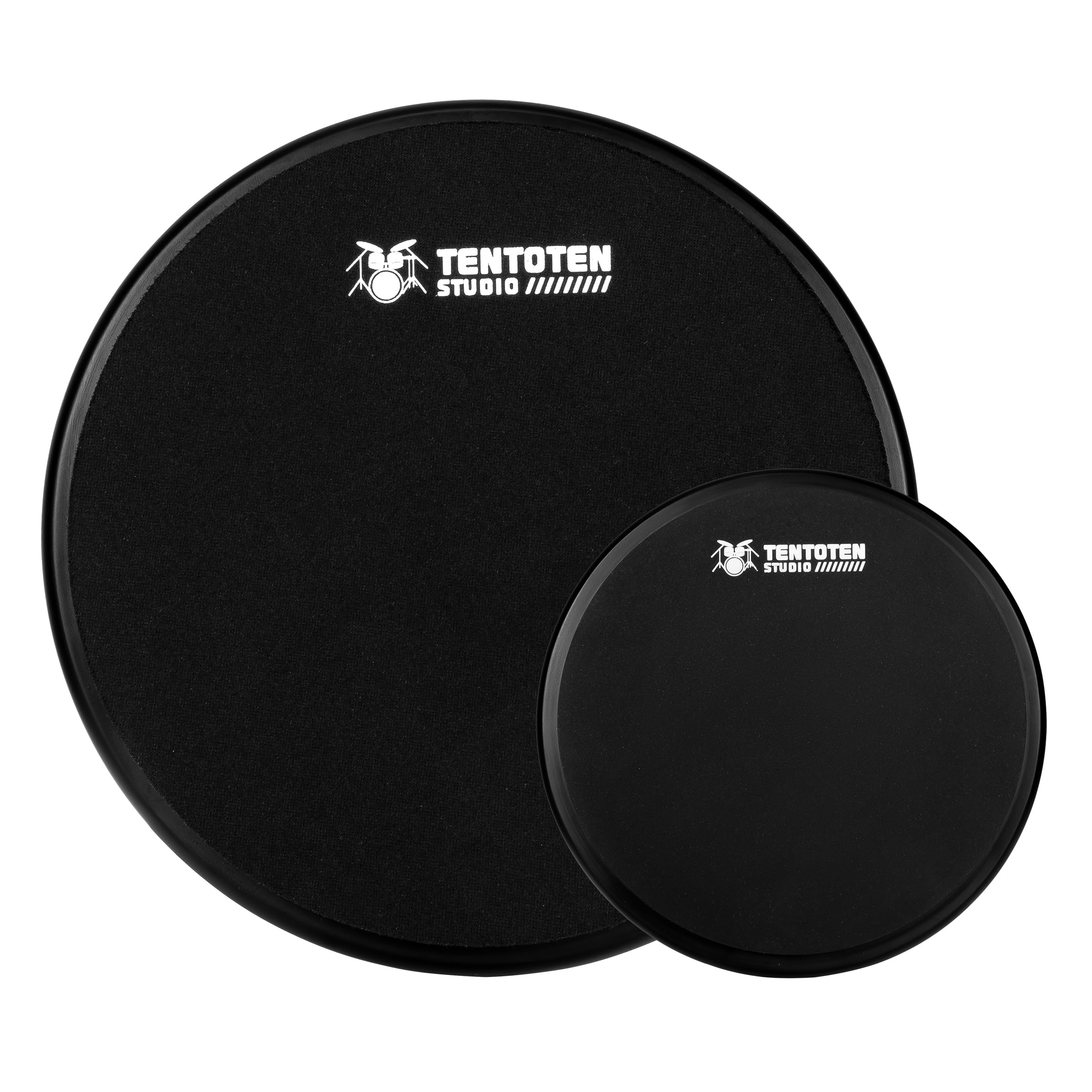 6 Inch Drum Practice Pad - 2-Sided Silicone & 0.6