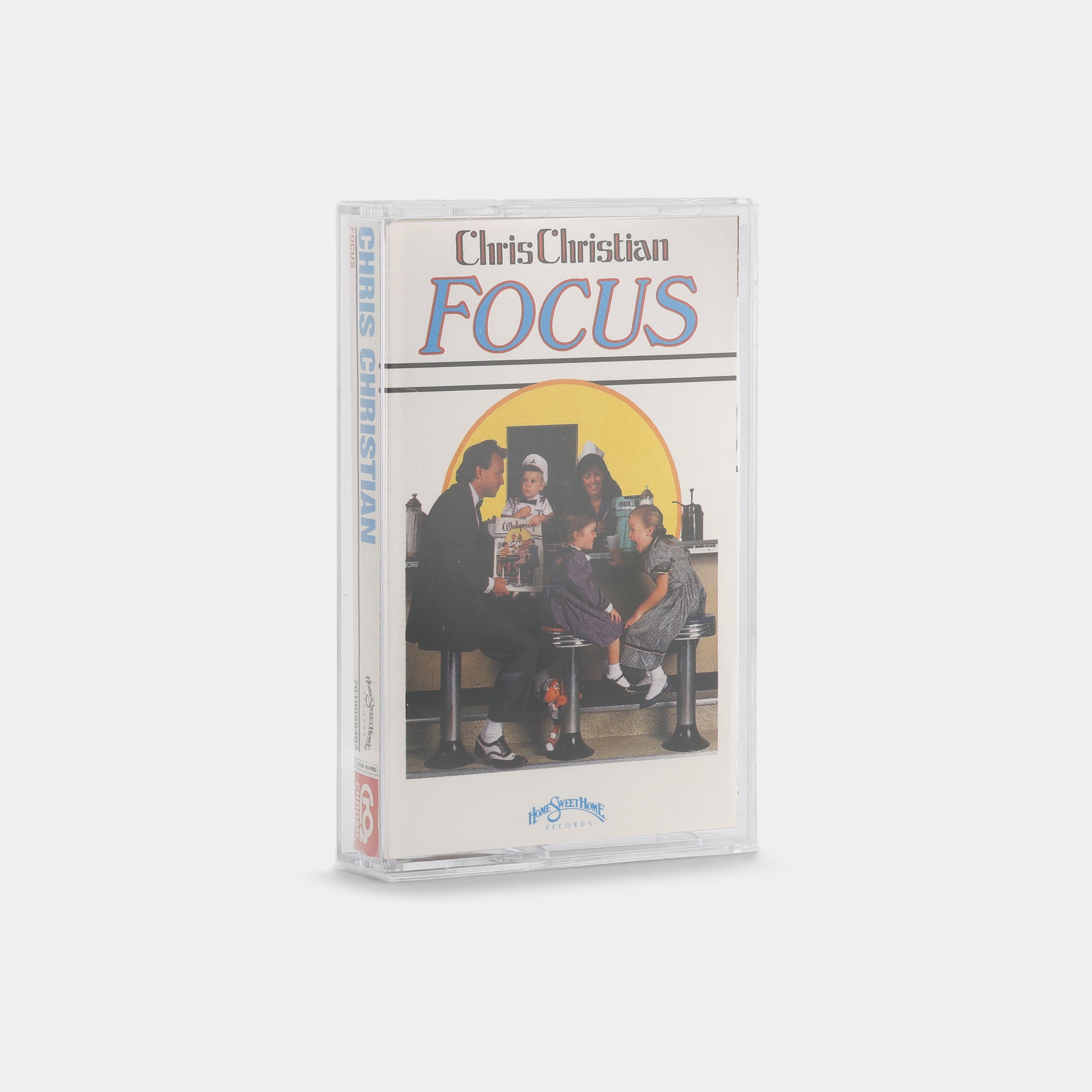 Chris Christian Focus Cassette Tape - Vintage Audio Music Cassette for Collectors & Retro Music Lovers - Perfect for Nostalgic Listening, Gifts & Retro Decor