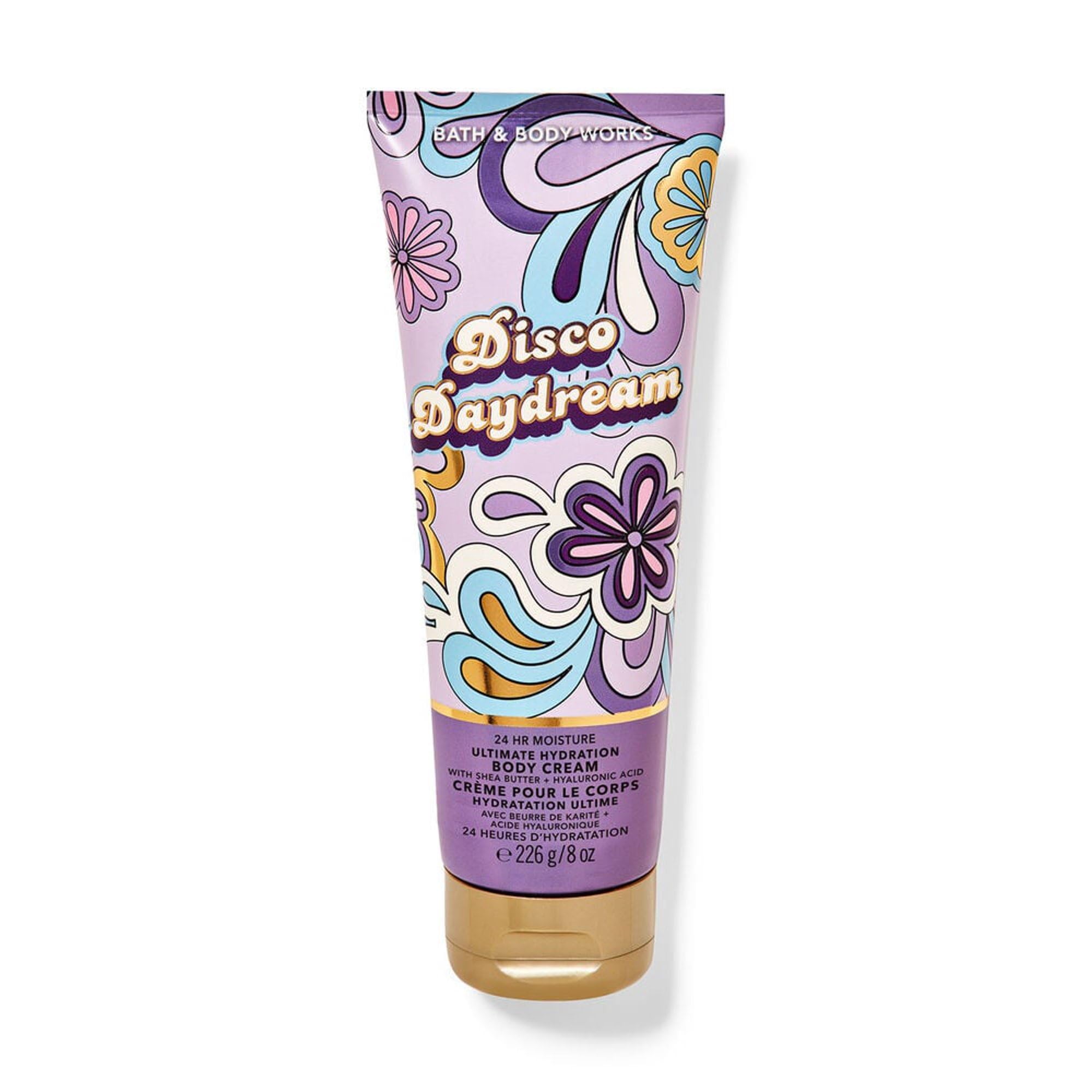 Bath & Body Works Disco Daydream Ultimate Hydration Body Cream Gift Set - 8 Fl Oz Moisturizing Lotion for Women | Perfect for Dry Skin Care, Spa Day Gifts & Self-Care Routine