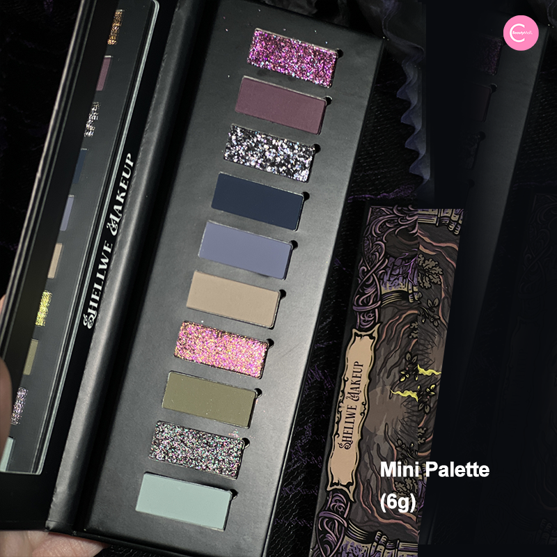 Shellwe x Freya86 Somber Garden Prismatic Chameleon Eyeshadow Palette - Long-Lasting Vibrant Colors for Day & Night Makeup Looks | Perfect for Parties, Weddings & Special Occasions