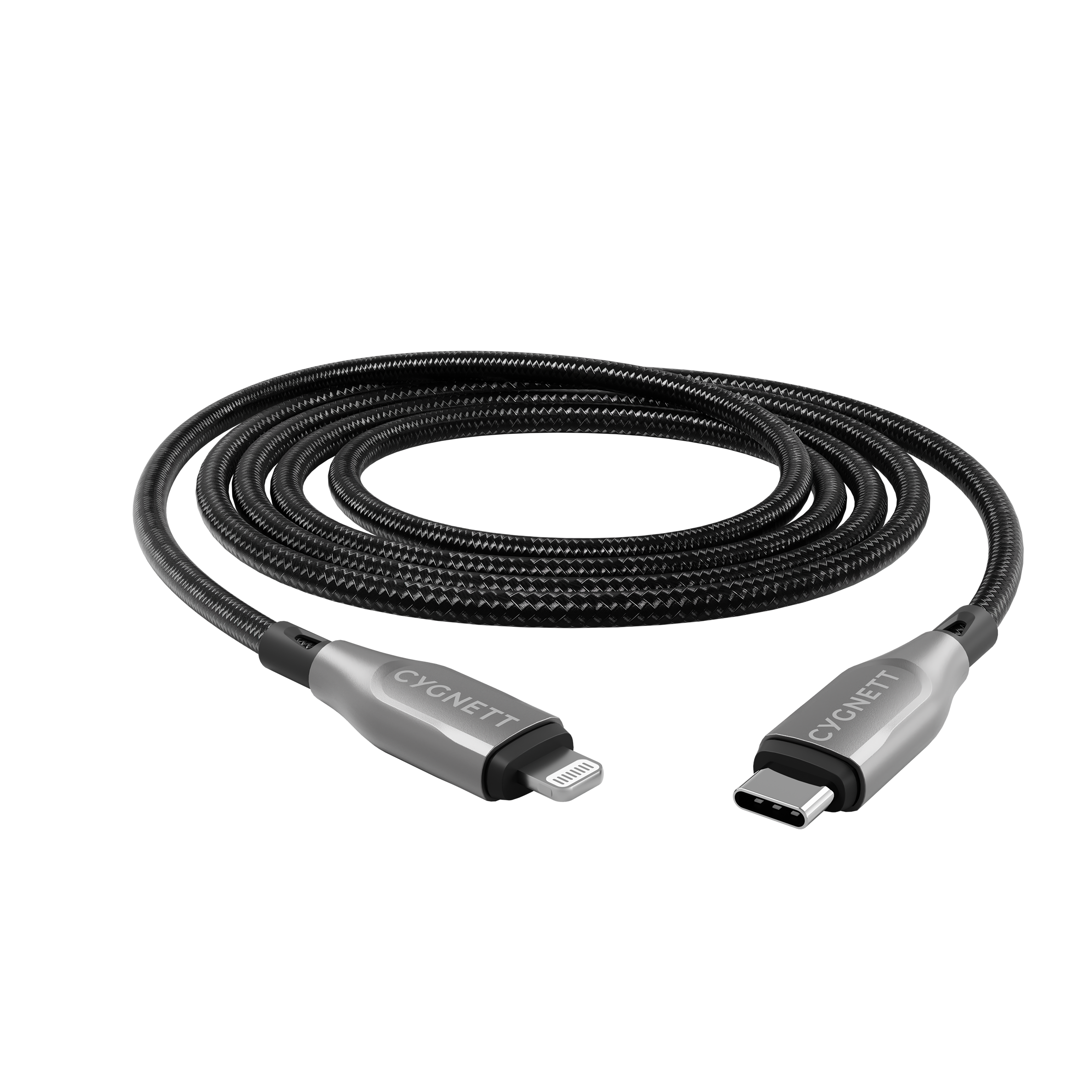 3M Lightning to USB C Cable Fast Charging Cord for iPhone iPad - Durable Nylon Braided for Home, Office, Car Charging