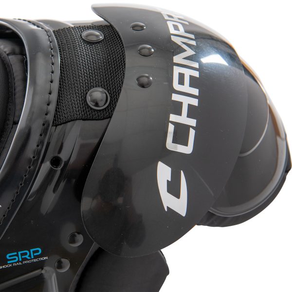 Youth Football Shoulder Pads for Boys - Champro Gauntlet 1 Protective Gear | Ideal for Tackle Football Practice & Games