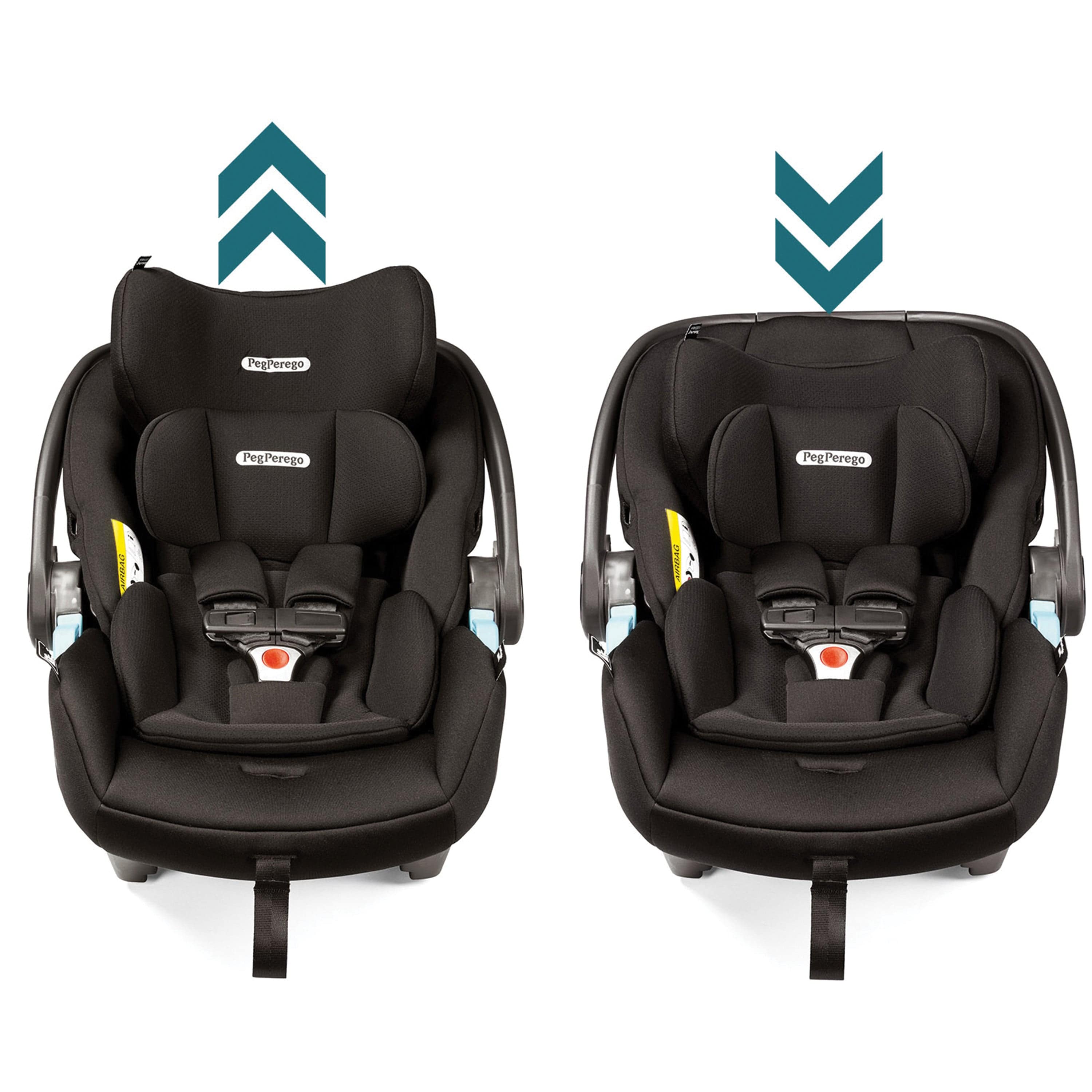 Peg Perego Primo Viaggio 4-35 Lounge on Wheels Infant Car Seat - Safe & Comfortable Baby Travel System for Cars, Strollers & Airplanes | Perfect for Newborns to 35 lbs