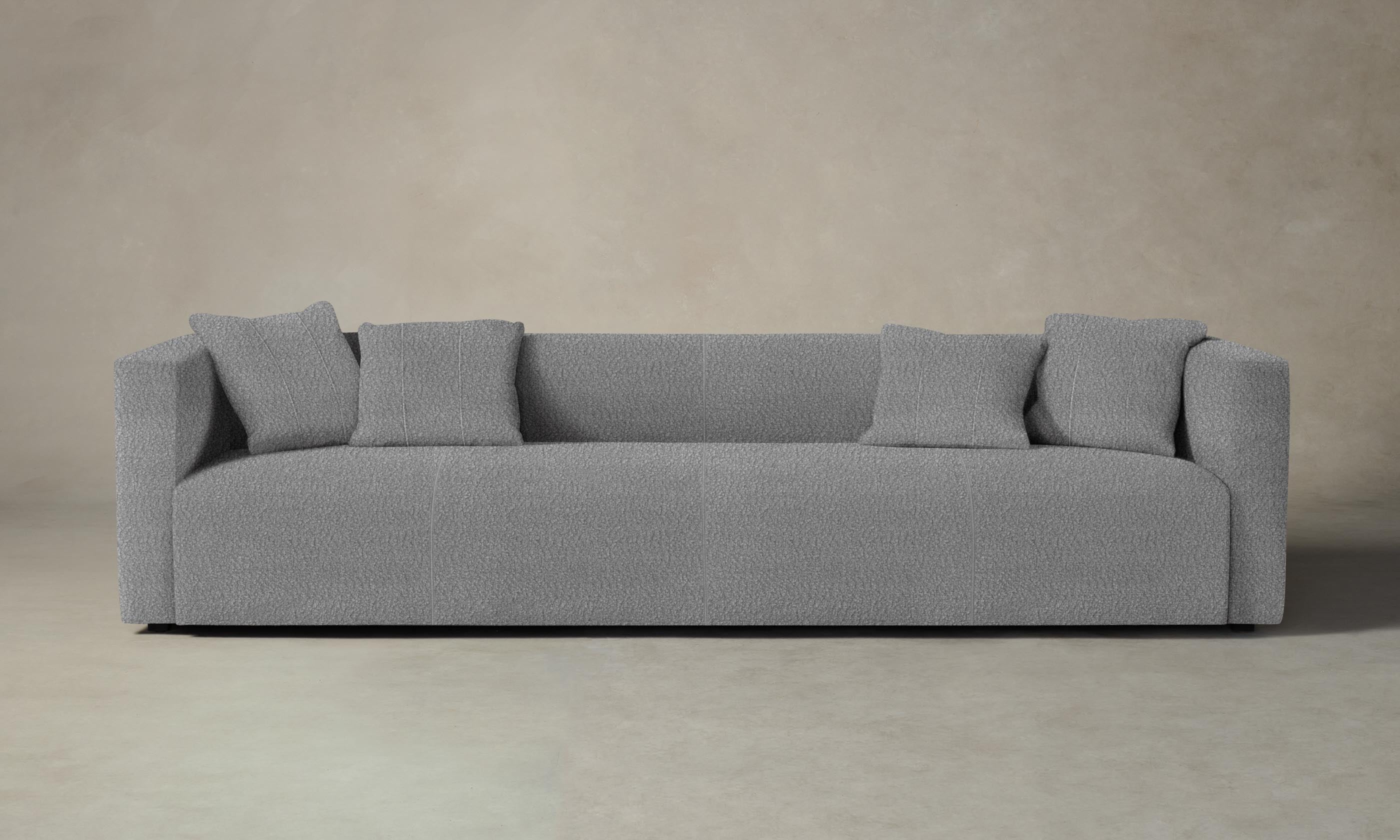The Breuer Sofa - Italian Bouclé Waterfall Sectional Couch for Modern Living Room | Luxurious Comfort & Stylish Design for Home & Office