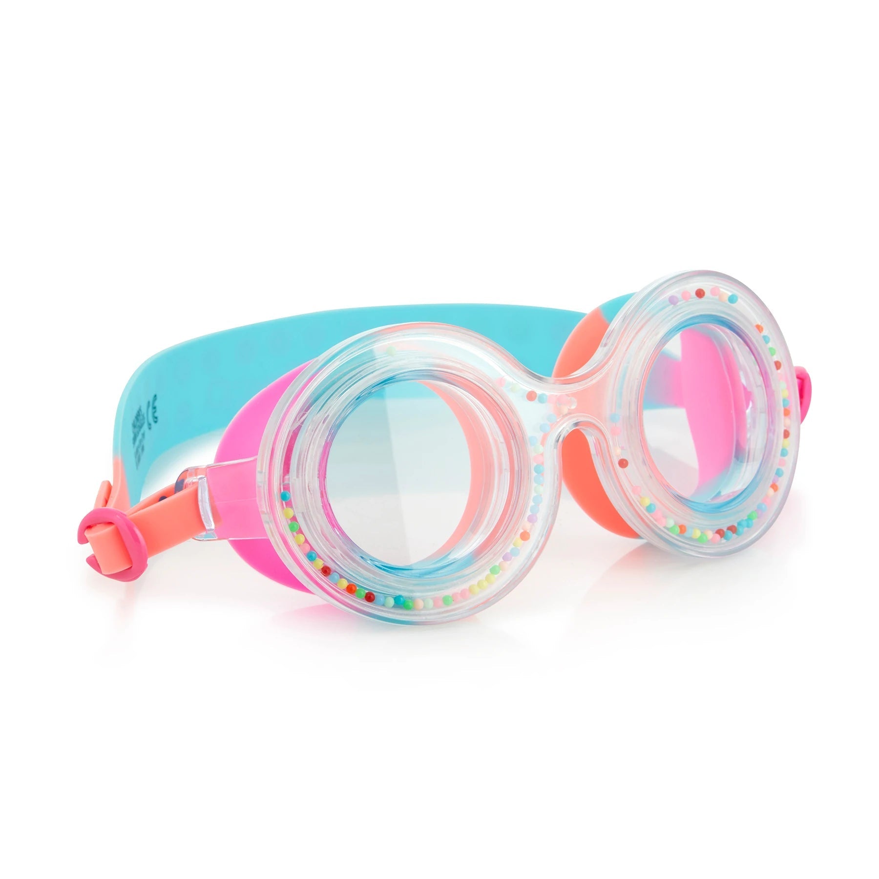 Bubblelicious Love Note Goggles - Fun Heart-Shaped Swim Goggles for Kids & Adults - Perfect for Pool Parties, Beach Vacations & Water Activities