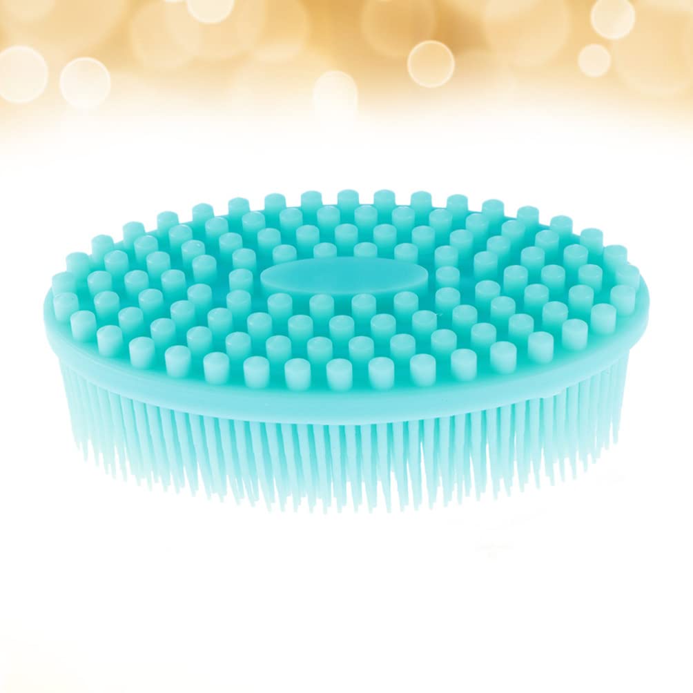 Excluzo Mini Silicone Body Brush - Exfoliating Pad for Skin Care & Massage | Home Spa & Travel Use