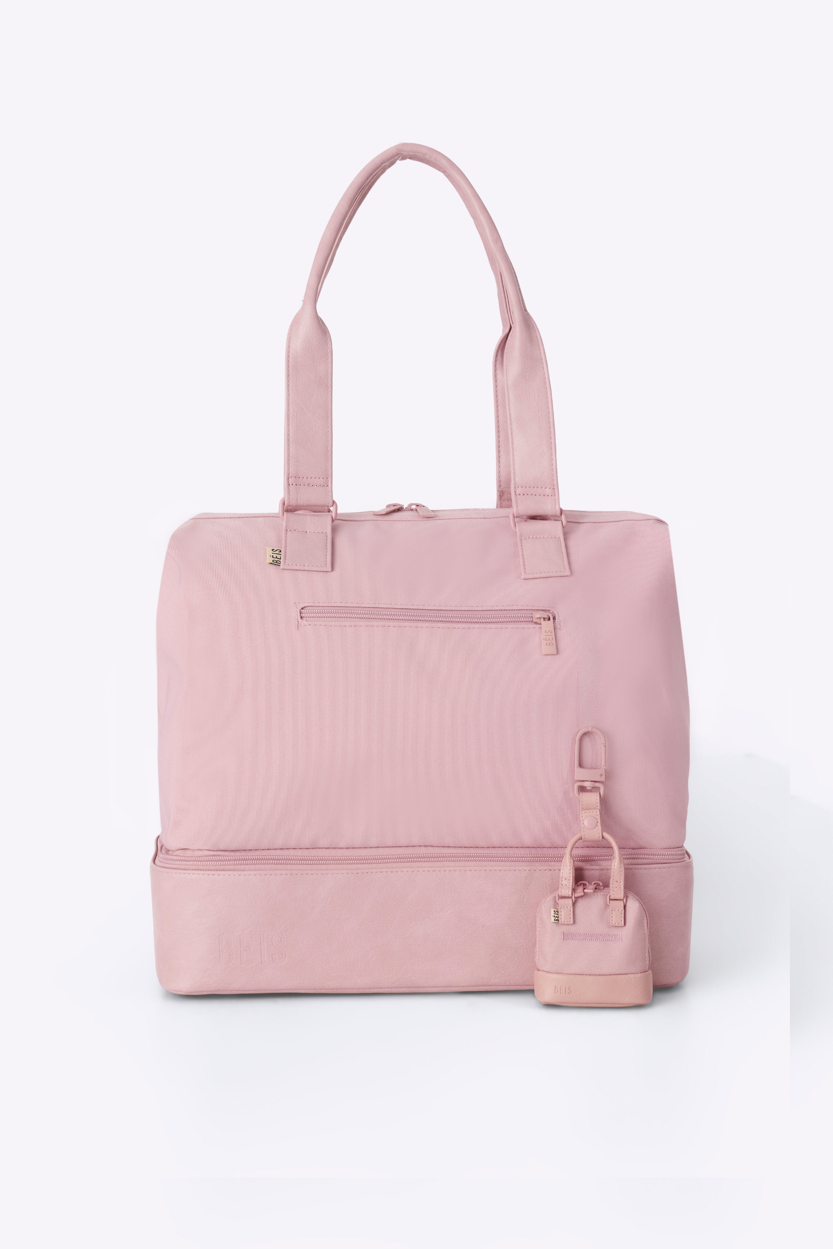 Micro Weekender Charm in Atlas Pink - Stylish & Compact Travel Accessory for Women | Perfect for Weekend Getaways, Beach Trips & Everyday Use